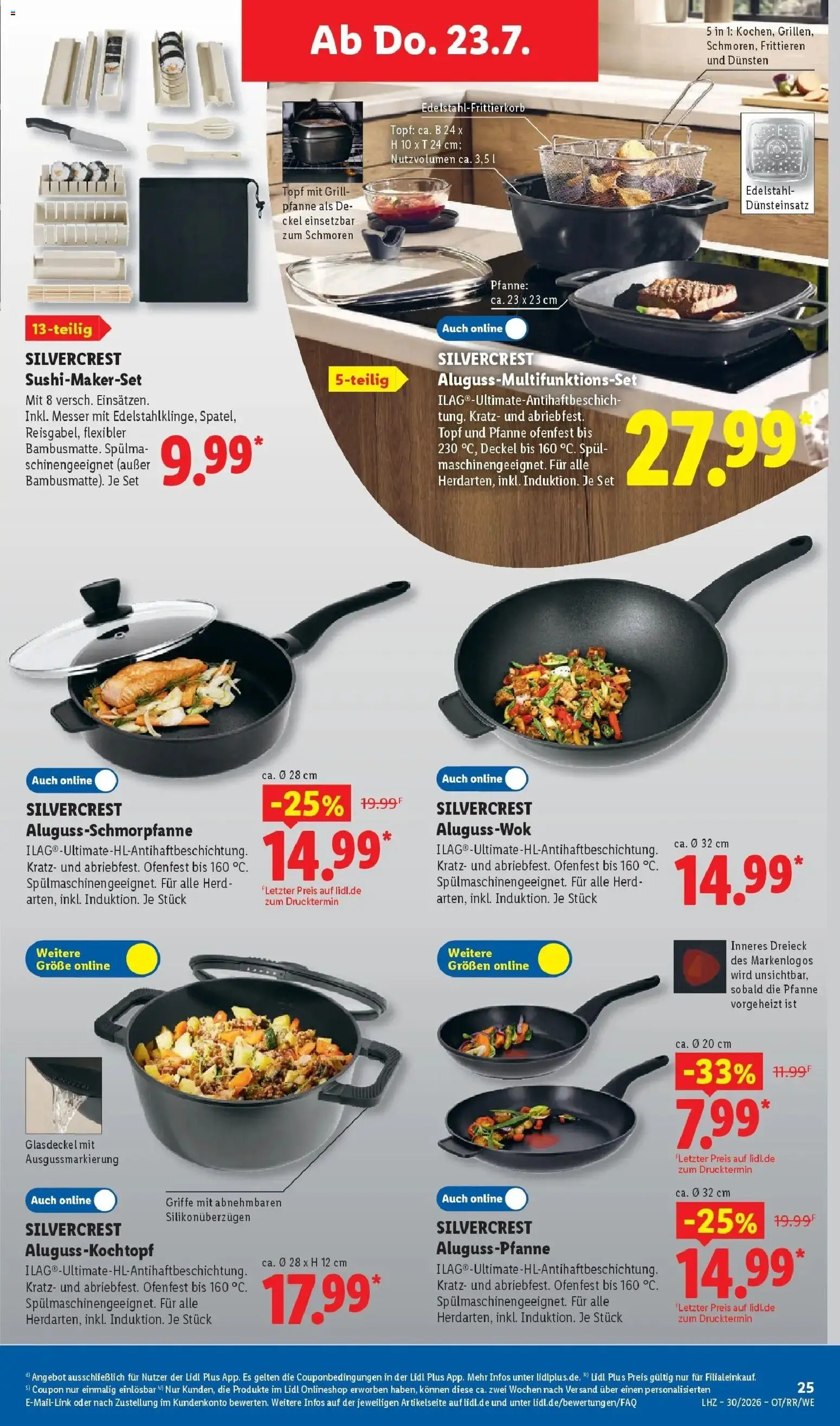 Lidl Prospekt Künzell – gültig ab 20.07.2026 | Seite: 51 | Produkte: Herd, Grill, Wok