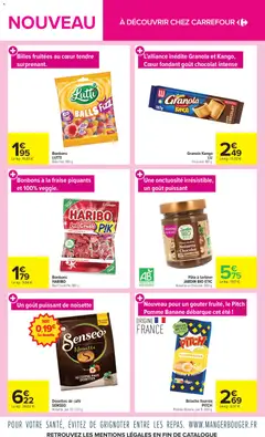Carrefour - Prévisualisation de Bonbons HARIBO Red Crush Pik, 180 g., Bonbons à la fraise piquants et 100% veggie. valide à partir de 07/07/2026 | Page: 6