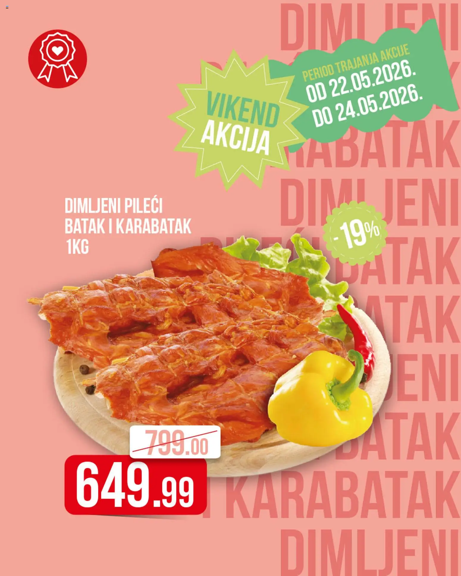Metalac Proleter katalog - važi od 22.05.2026 | Strana: 2 | Proizvode: Pileći batak