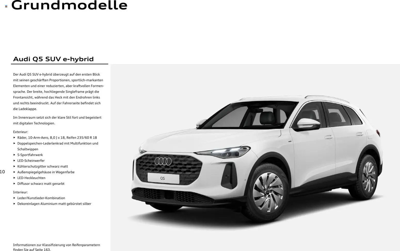 Audi Q5 – gültig ab 28.10.2025 | Seite: 10