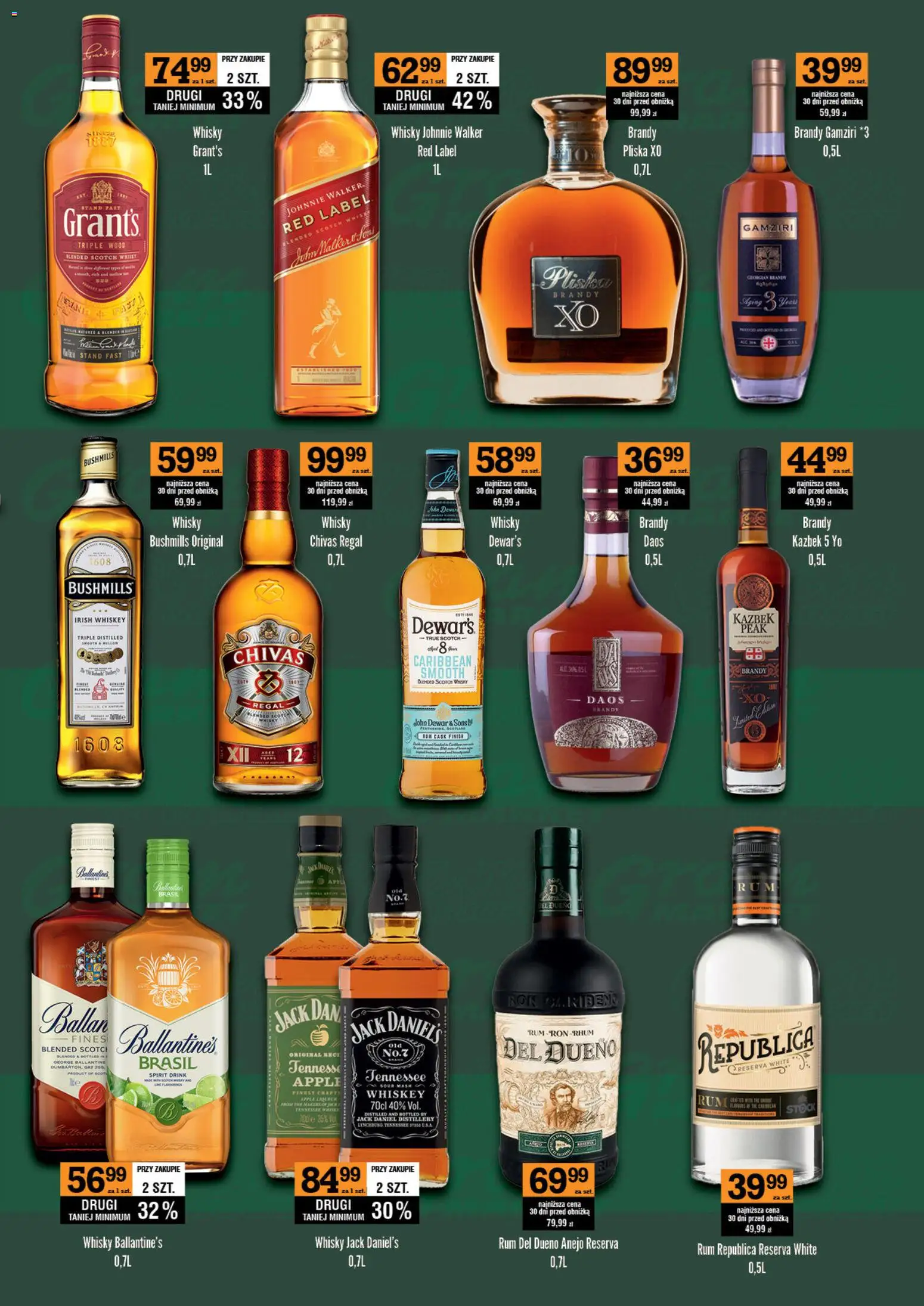 Gram Market gazetka - Barek od 01.06.2026 | Strona: 3 | Produkty: Chivas Regal, Grant's, Regał, Finish