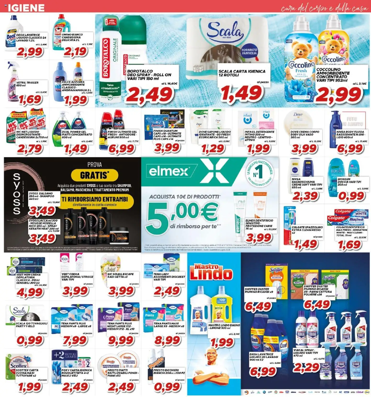 Volantino Ma Supermercati del 10/07/2026 | Pagina: 15 | Prodotti: Crema, Sapone, Talco, Scala