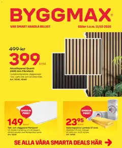 ByggMax erbjudanden - Förhandsvisning av reklamblad från butik ByggMax aktuell från 28/09/2026