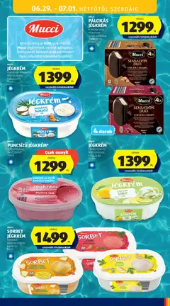 Aldi akciós újság - amely érvényes a következő dátumtól: 2026.06.25. | Oldal: 41 | Termékek: Meggy, Kokusz, Jégkrém, Citrom