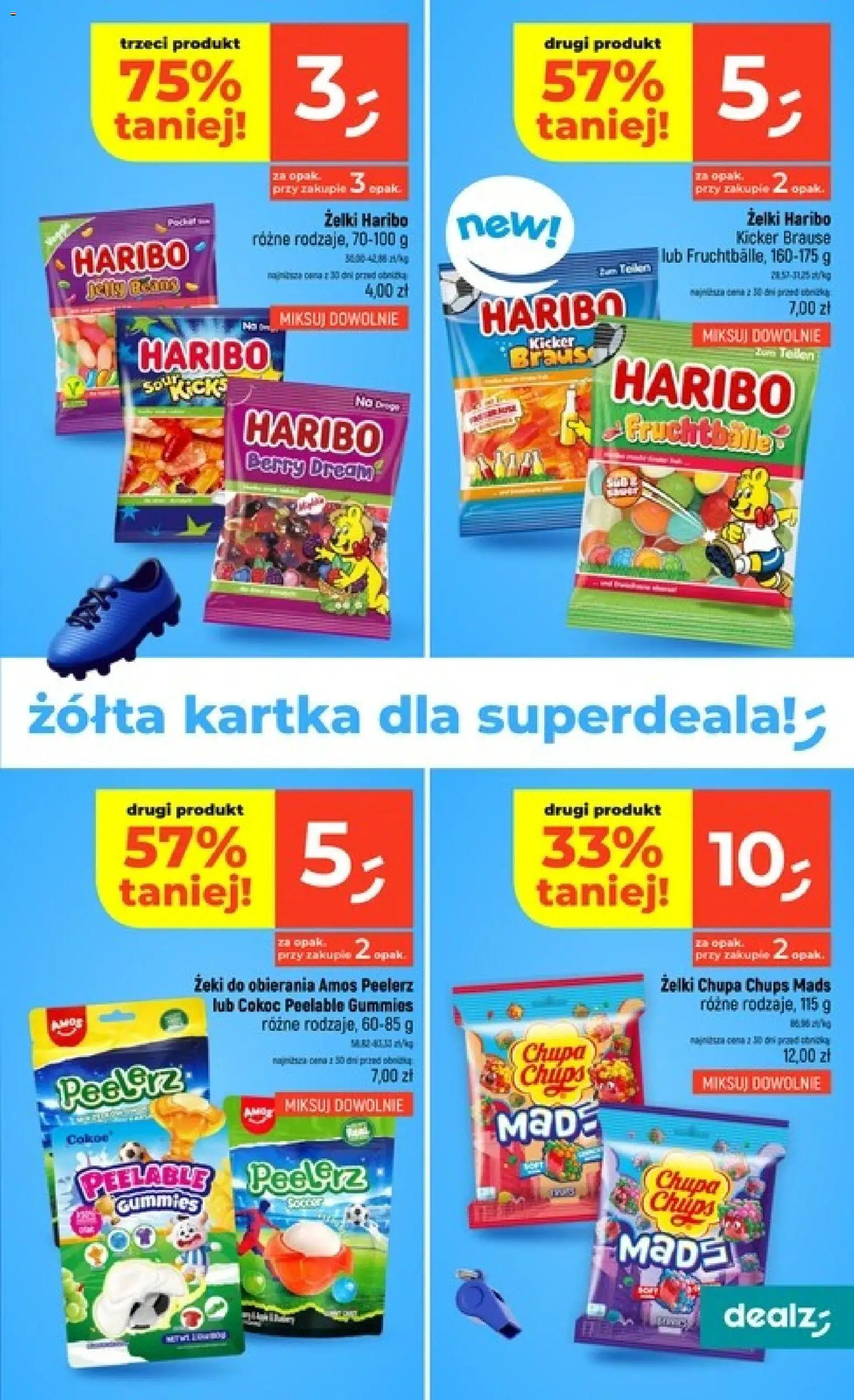 Dealz gazetka od 16.07.2026 | Strona: 31 | Produkty: Żelki haribo, Żelki
