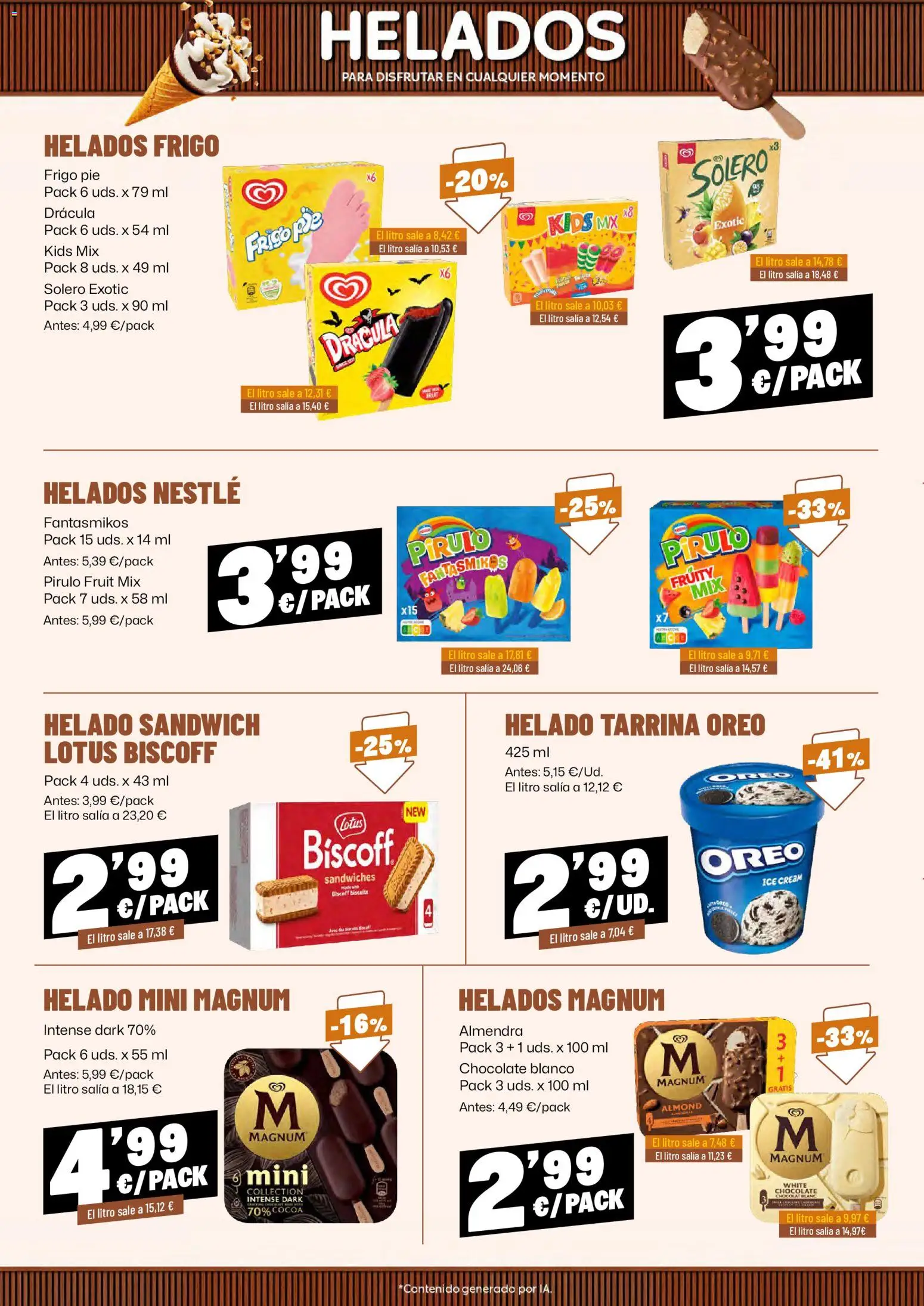 AhorraMas folleto │ válido desde el 13/08/2026 | Página: 12 | Productos: Chocolate, Chocolate blanco, Helado, Magnum