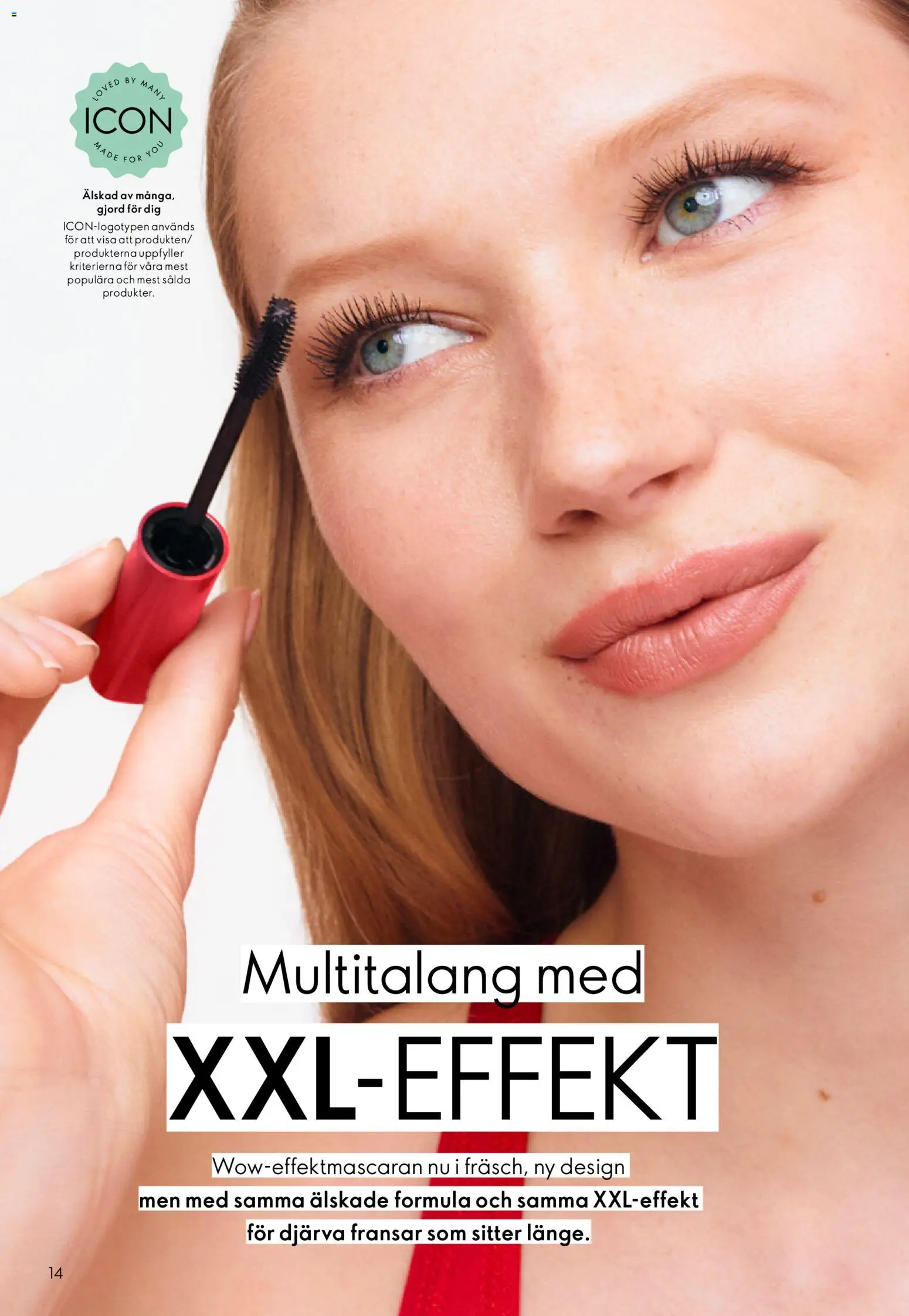 Oriflame reklamblad aktuell från 11.03.2026 | Sida: 14 | Produkter: Mascara
