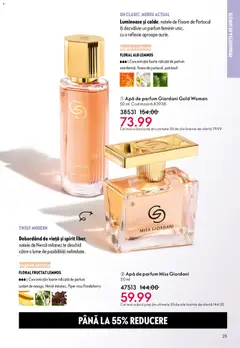 Ofertele Oriflame valabile de la 06.05.2026 | Pagină: 25 | Produse: Apă de parfum, Repousse cuticule, Apă, Piper