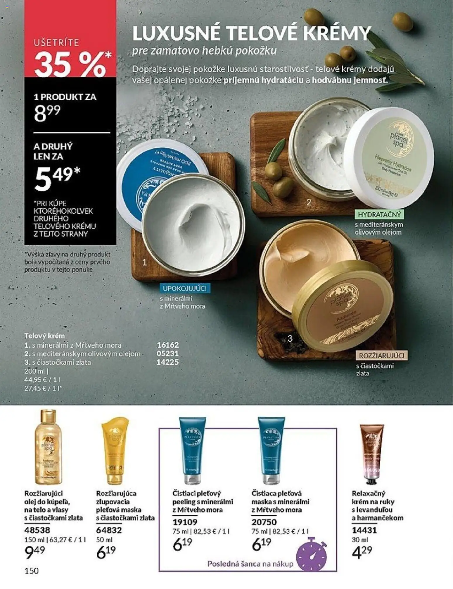 Nové Avon akcie – leták je platný od 01.06.2026 | Strana: 150 | Produkty: Olej, Maska, Telový krém, Krém