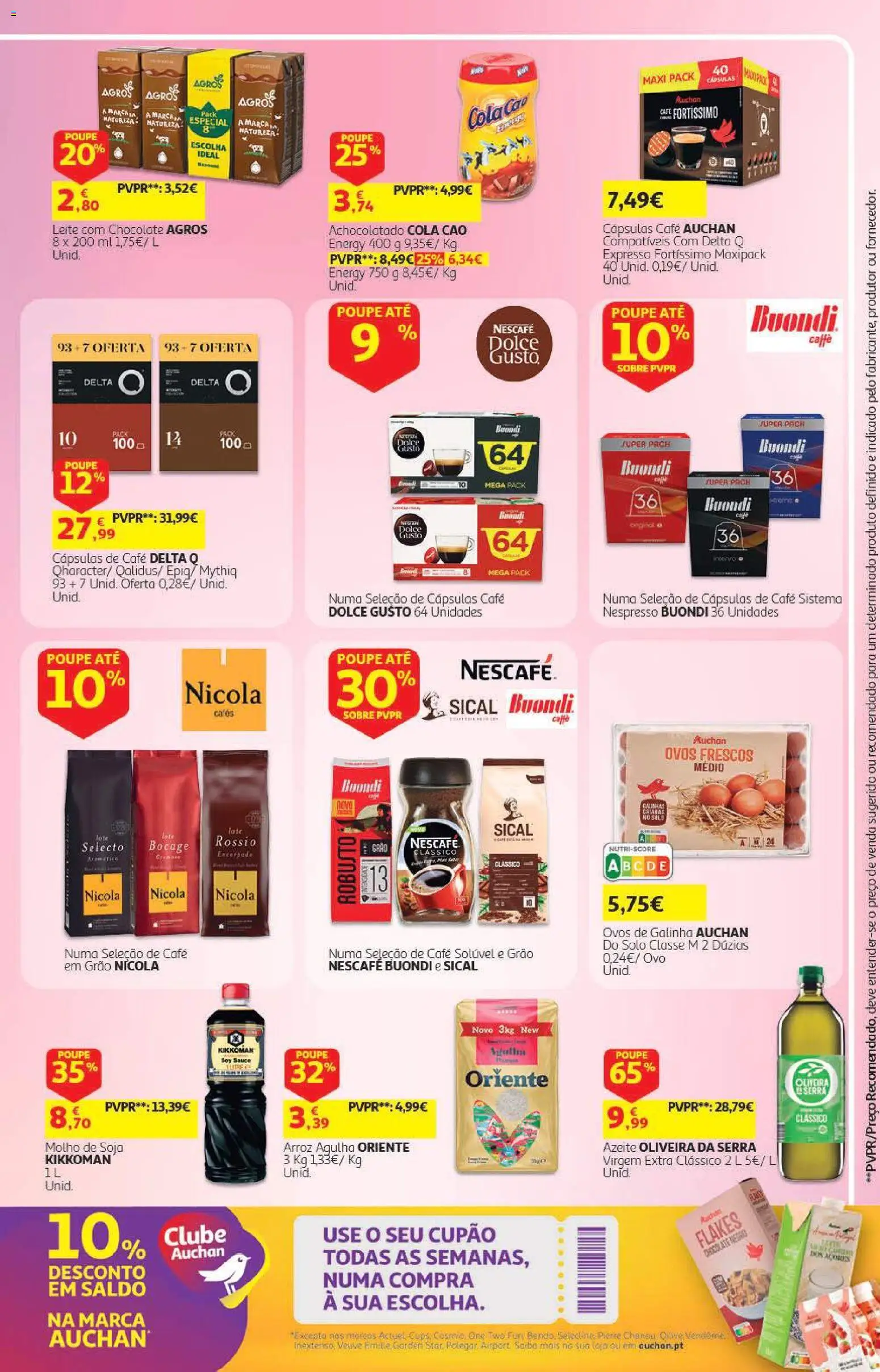 Auchan - Folheto Escolar  Têxtil Criança │ válido de 04/09/2026 | Página: 31 | Produtos: Azeite, Leite, Ovos, Chocolate