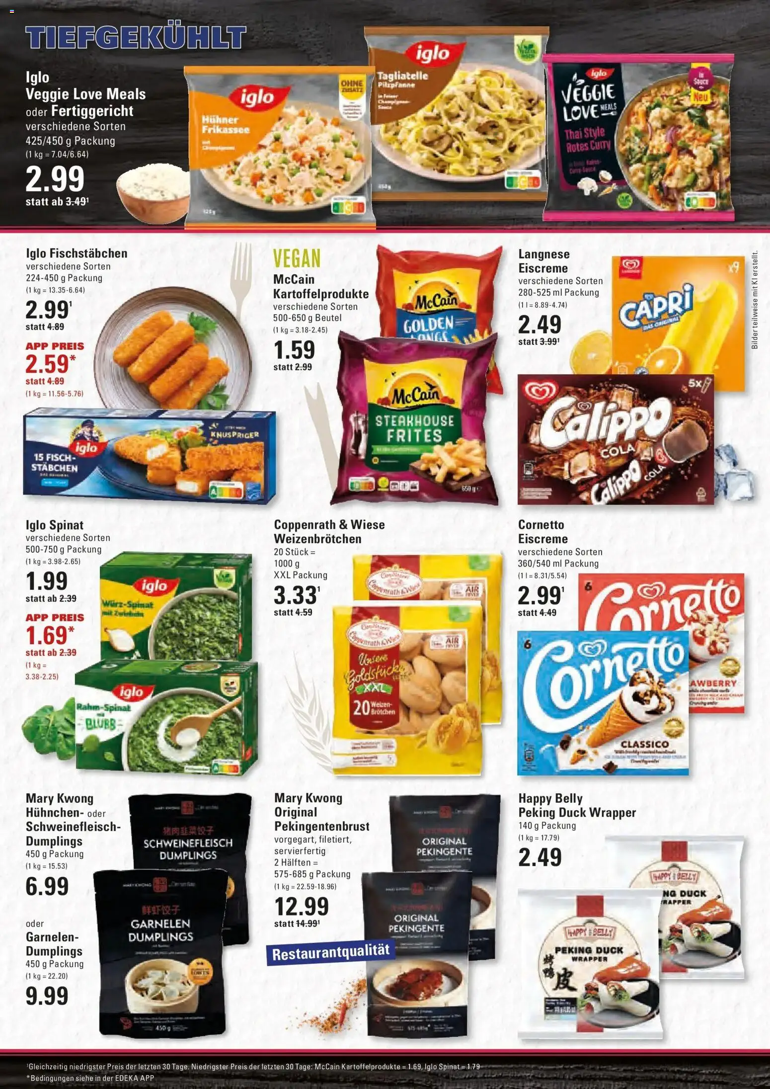 Edeka Prospekt Hamburg (ab 07.09.2026) » Angebote Online | Seite: 10 | Produkte: Langnese, Fisch, Bilder, Schweinefleisch