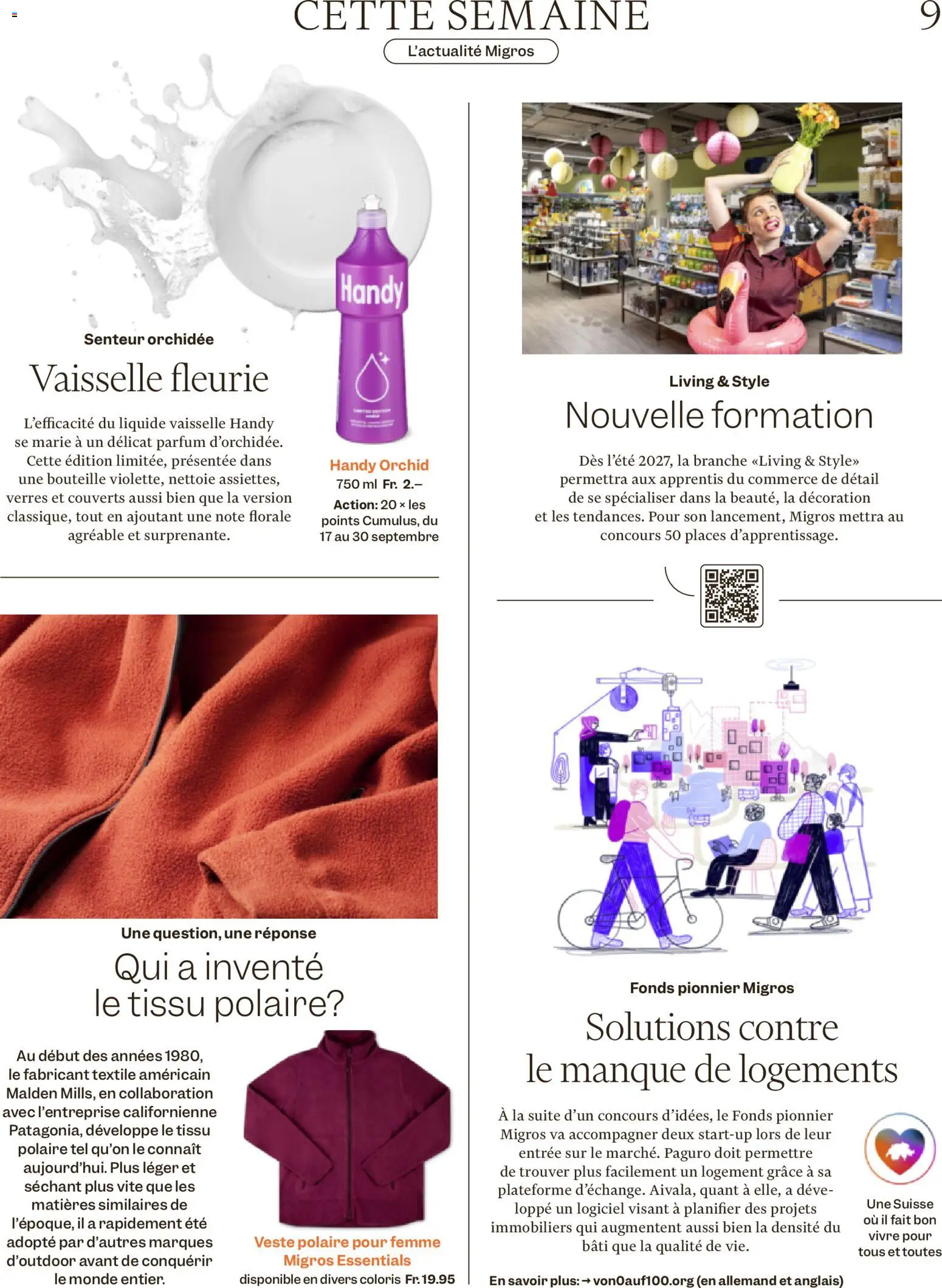 Migros aktionen Magazine FR – gültig ab 16.09.2026 | Seite: 9 | Produkte: Parfüm