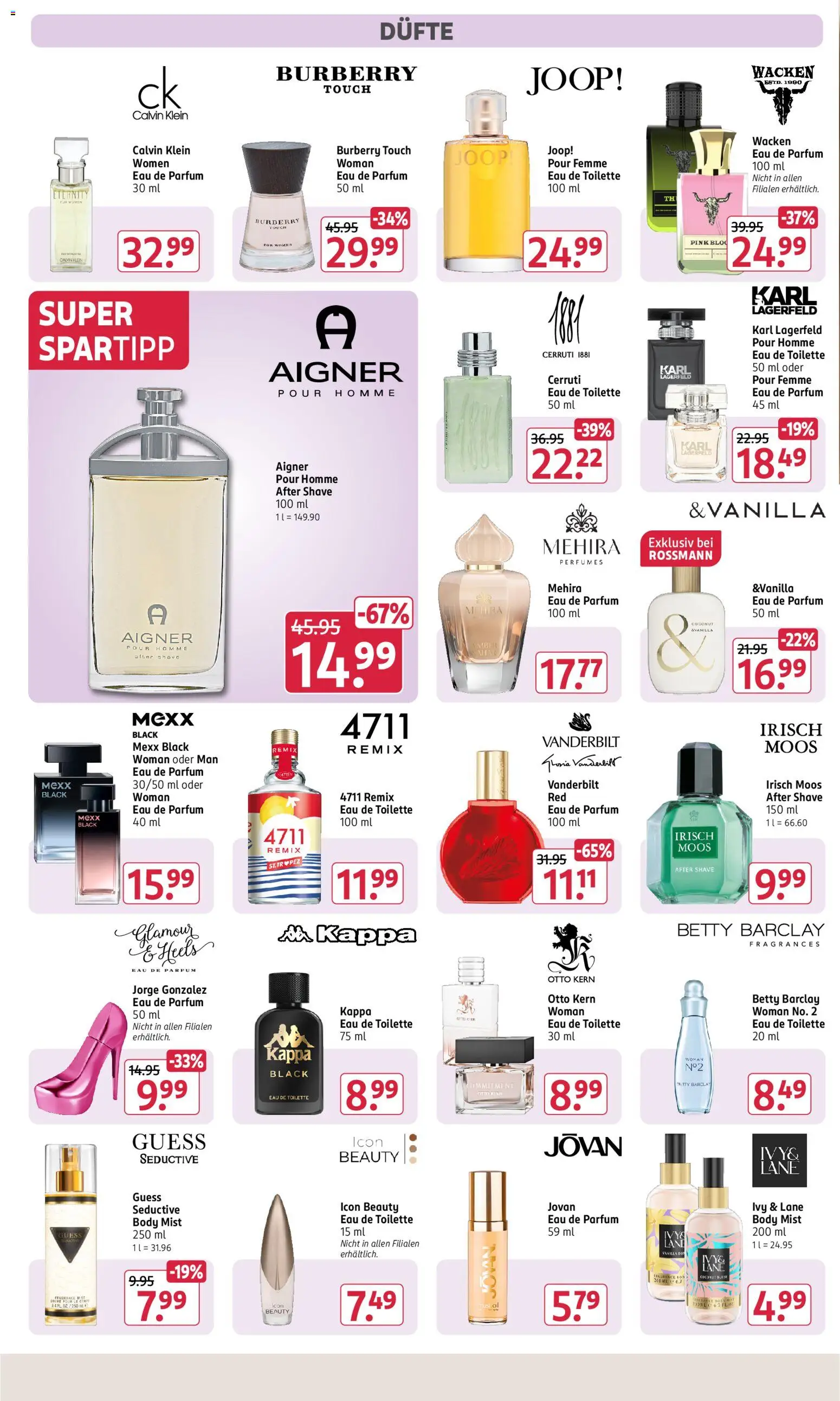 Rossmann Prospekt – gültig ab 27.07.2026 | Seite: 6 | Produkte: Toilette, Parfüm, Eau de Toilette, Eau de Parfum