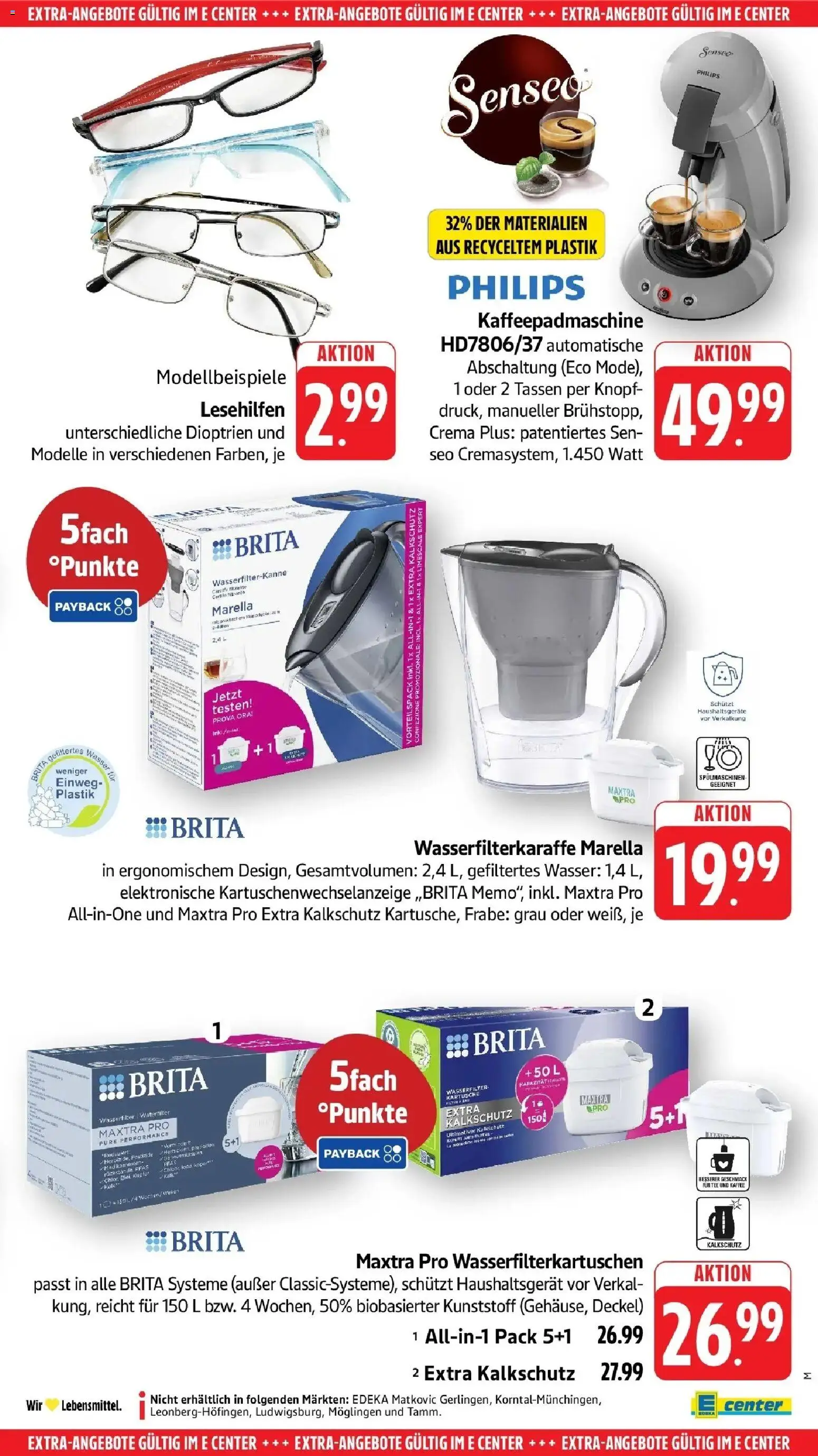 Edeka prospekt Möglingen	 – gültig ab 04.05.2026 | Seite: 67 | Produkte: Philips, Senseo, Wasser, Tee