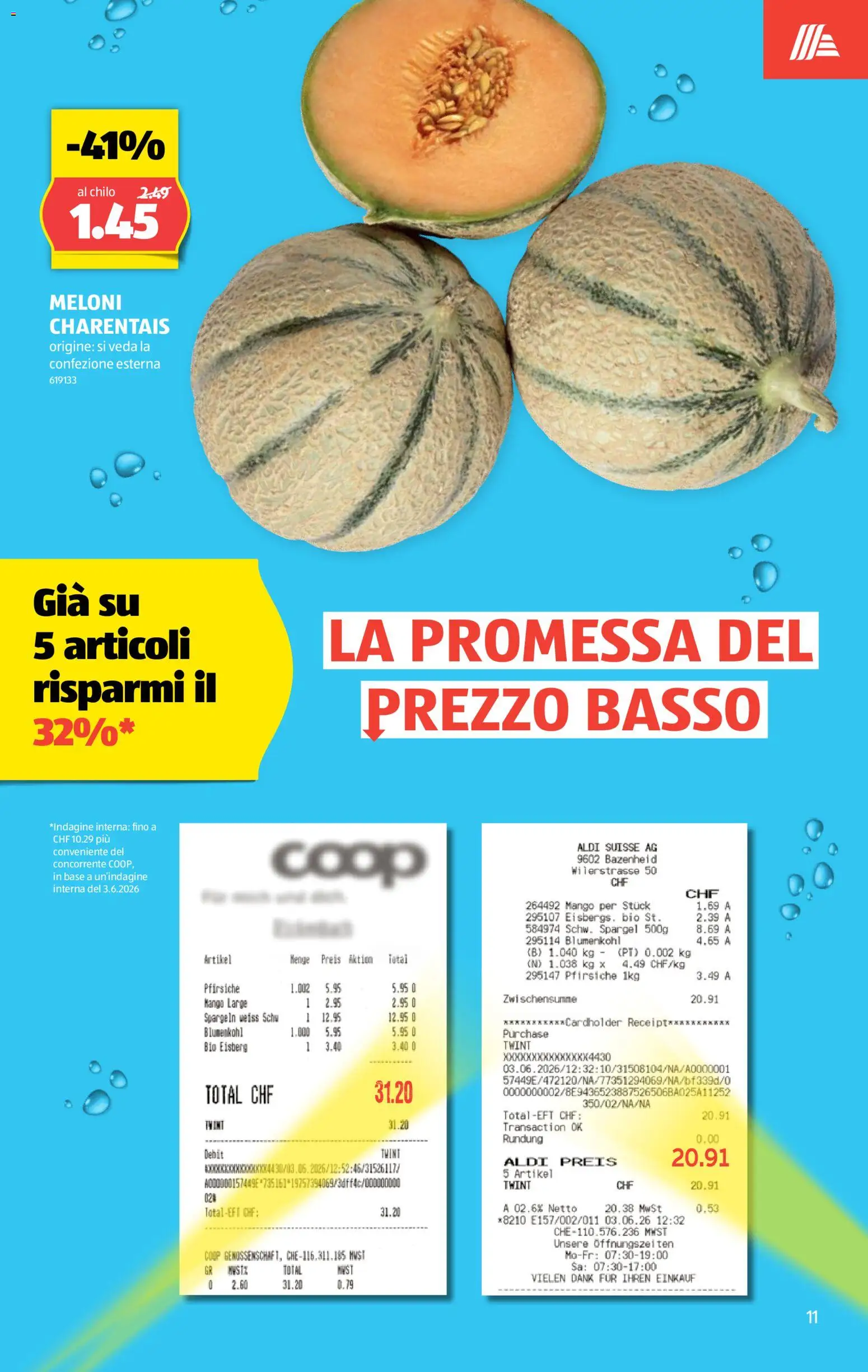 Aldi aktionen IT – gültig ab 09.07.2026 | Seite: 11 | Produkte: Spargel, Blumenkohl, Mango