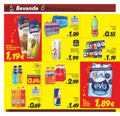 Anteprima del volantino SuperConveniente volantino valido a partire dal 08.05.2026 | Pagina: 4 | Prodotti: Frutta, Fanta, Acqua minerale, Ferrarelle