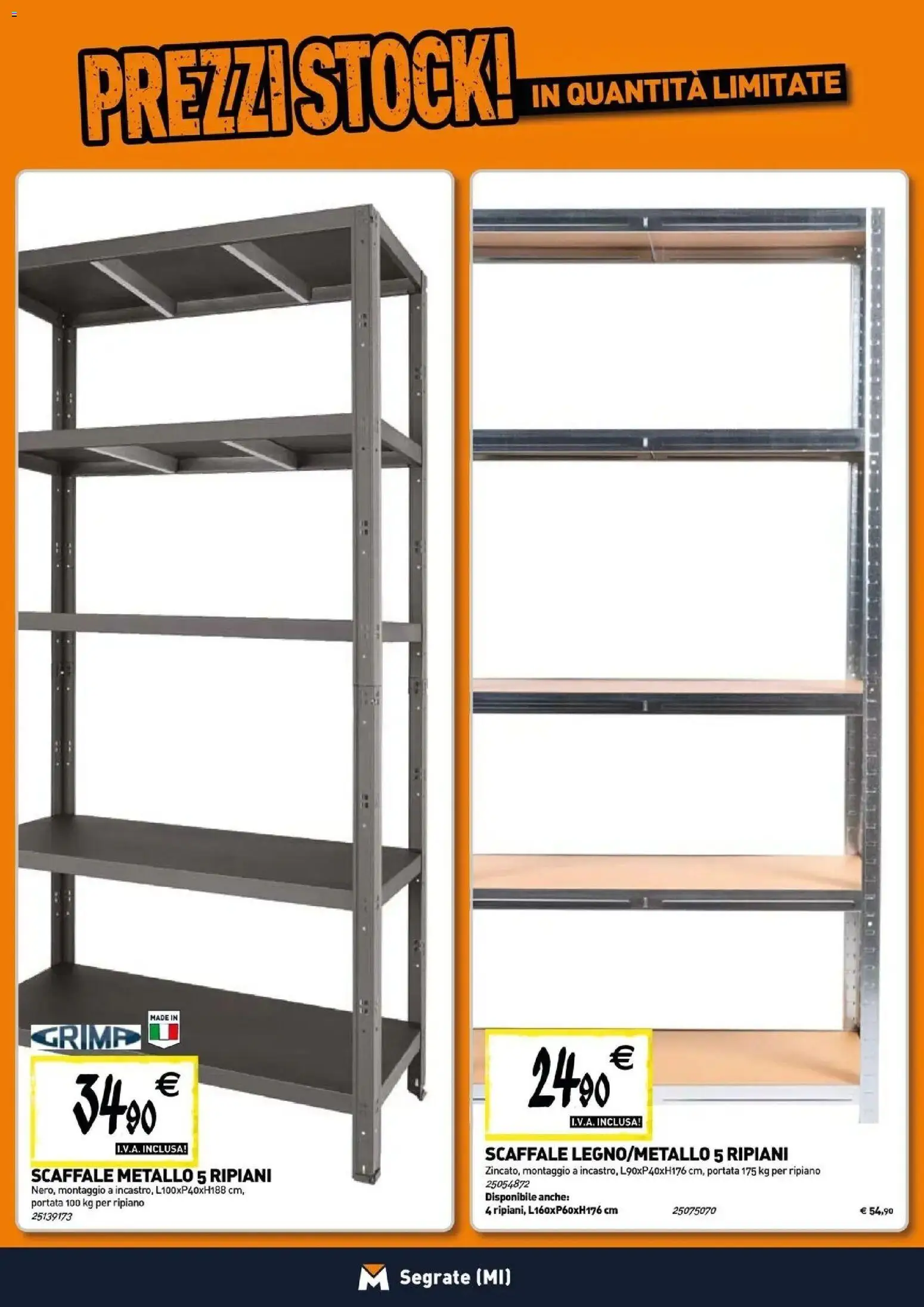Volantino TECNOMAT del 30/07/2026 | Pagina: 15 | Prodotti: Ripiano, Scaffale