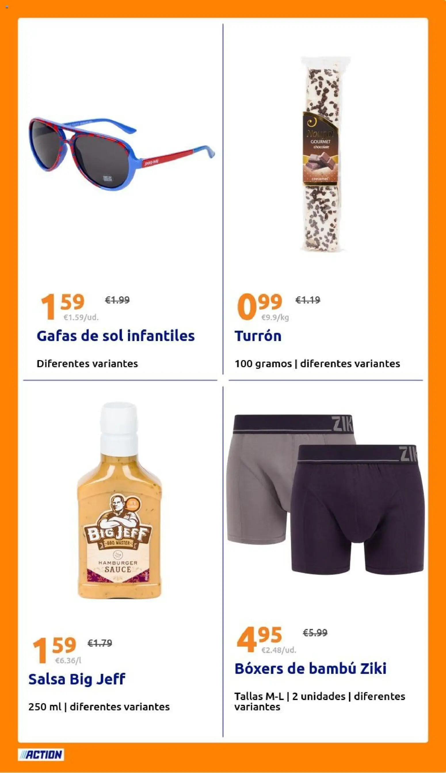 Action folleto │ válido desde el 15/07/2026 | Página: 25 | Productos: Boxers, Gafas