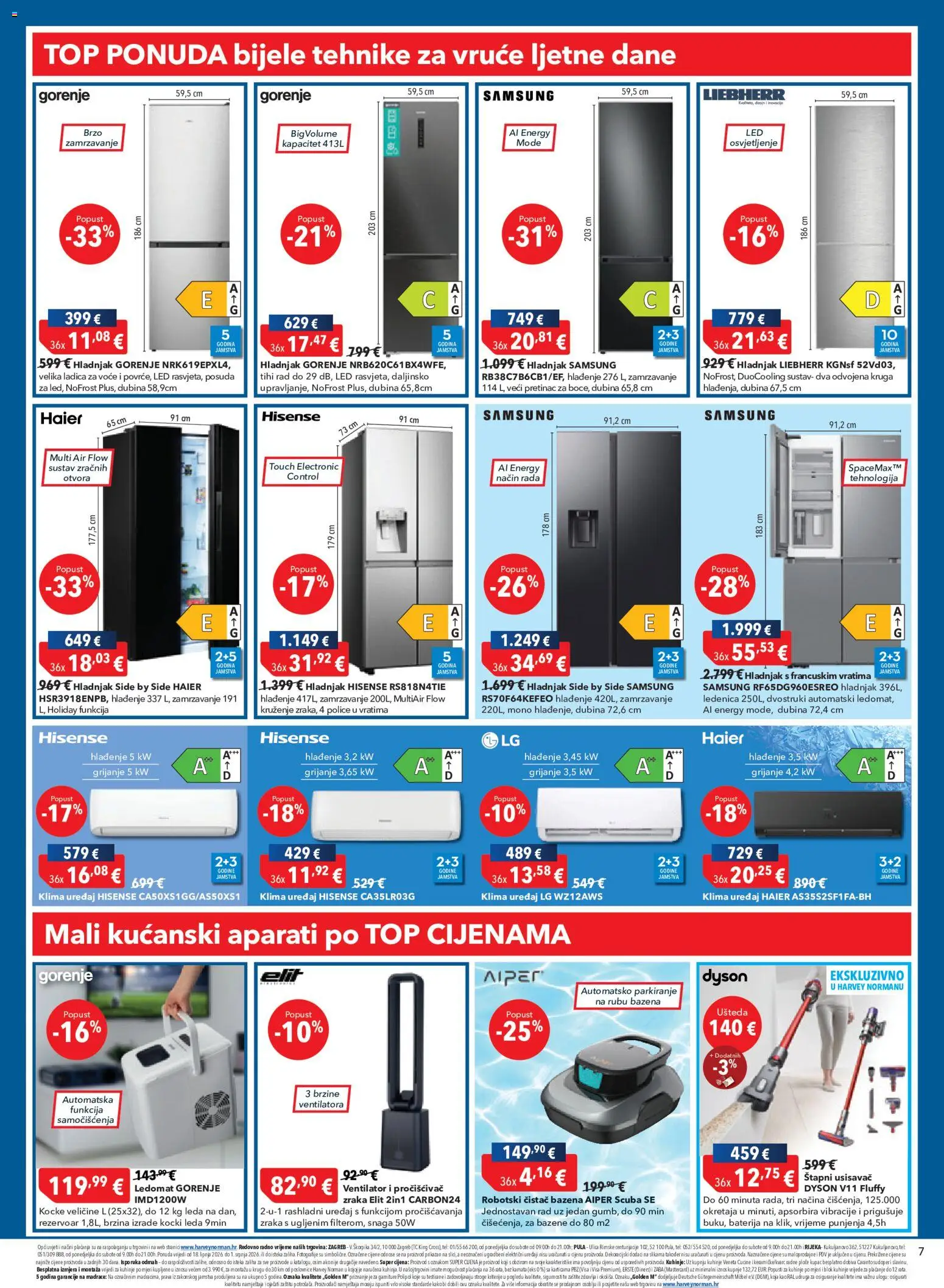Harvey Norman katalog | vrijedi od 18.06.2026 | Stranica: 7