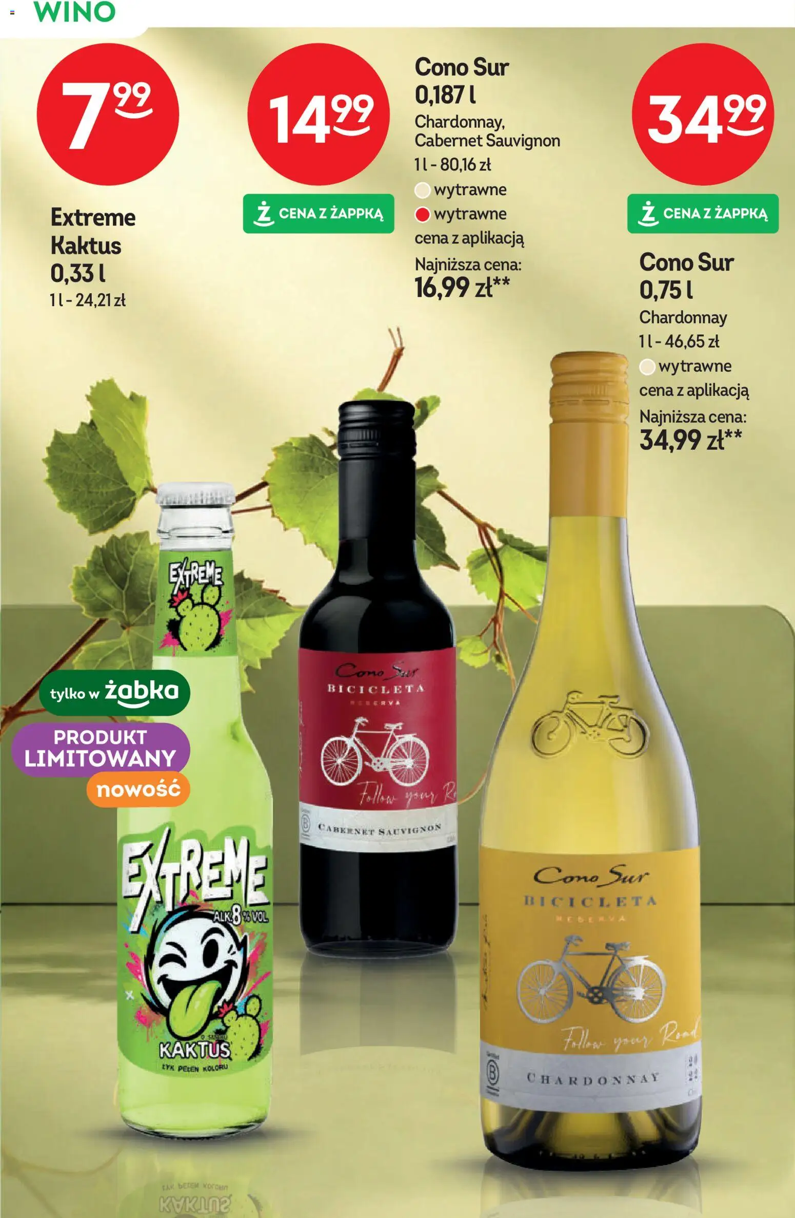 Żabka gazetka - Katalog win od 16.09.2026 | Strona: 14 | Produkty: Chardonnay, Wino