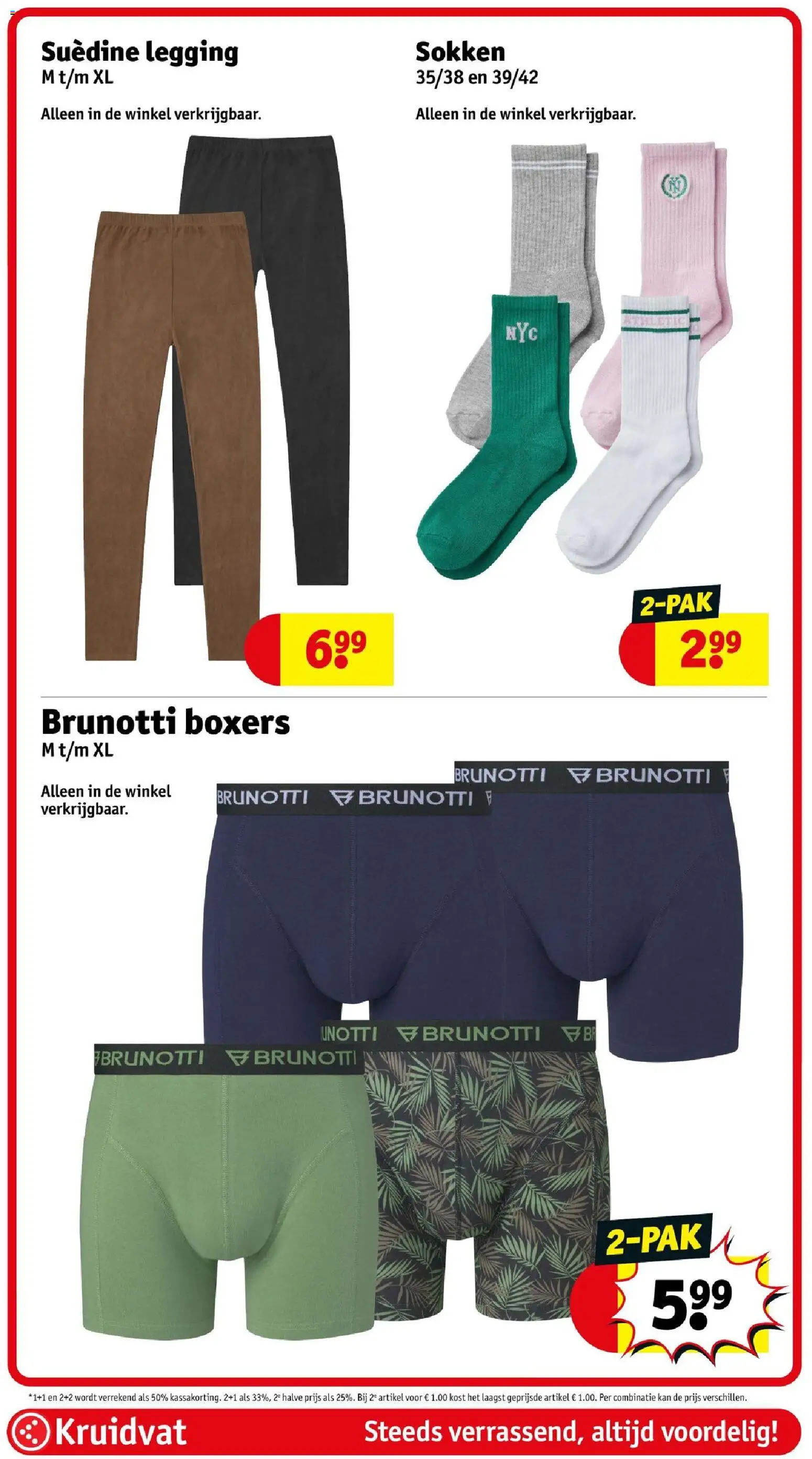 {H1} | Pagina: 79 | Producten: Sokken, Legging, Boxers, Kan