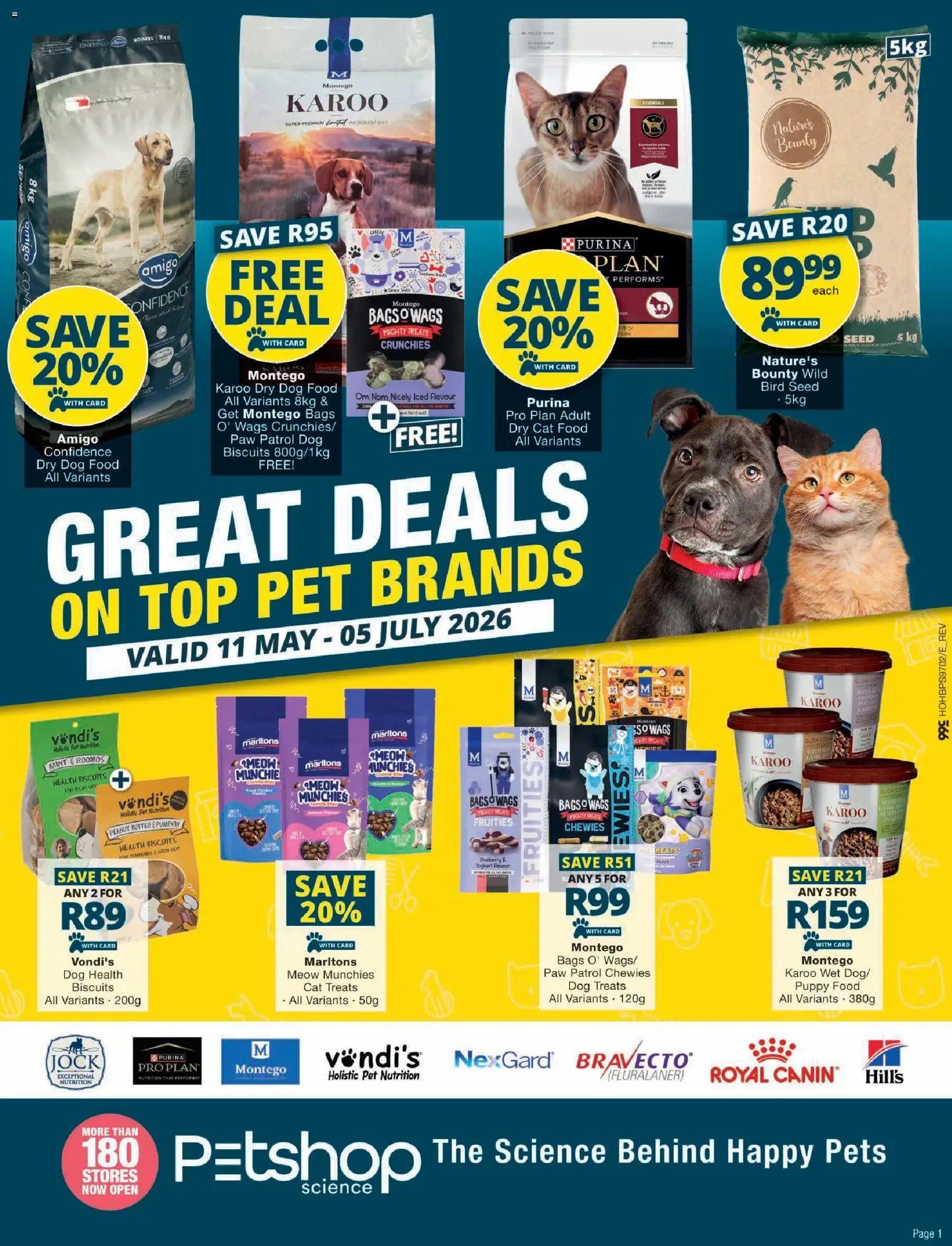 Checkers - Petshop Science Deals (11/05/2026 - 05/07/2026) → Catalogue
