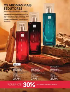 Pré-visualização Catálogo Avon Campanha 7 válido de 01/07/2026 | Página: 72 | Produtos: Pêssegos, Pimenta, Eau de toilette