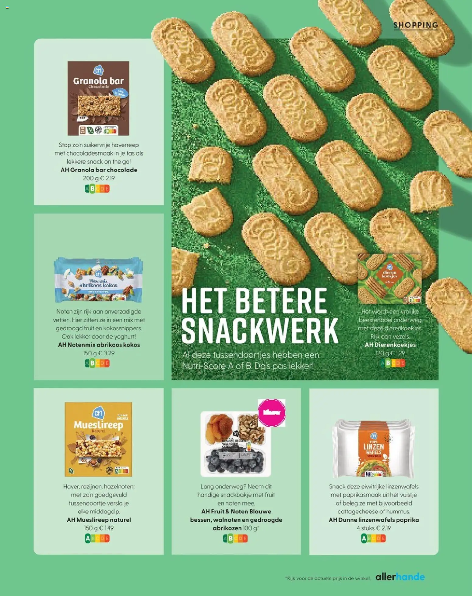 {H1} | Pagina: 73 | Producten: Chocolade, Tas, Abrikozen, Gedroogd fruit
