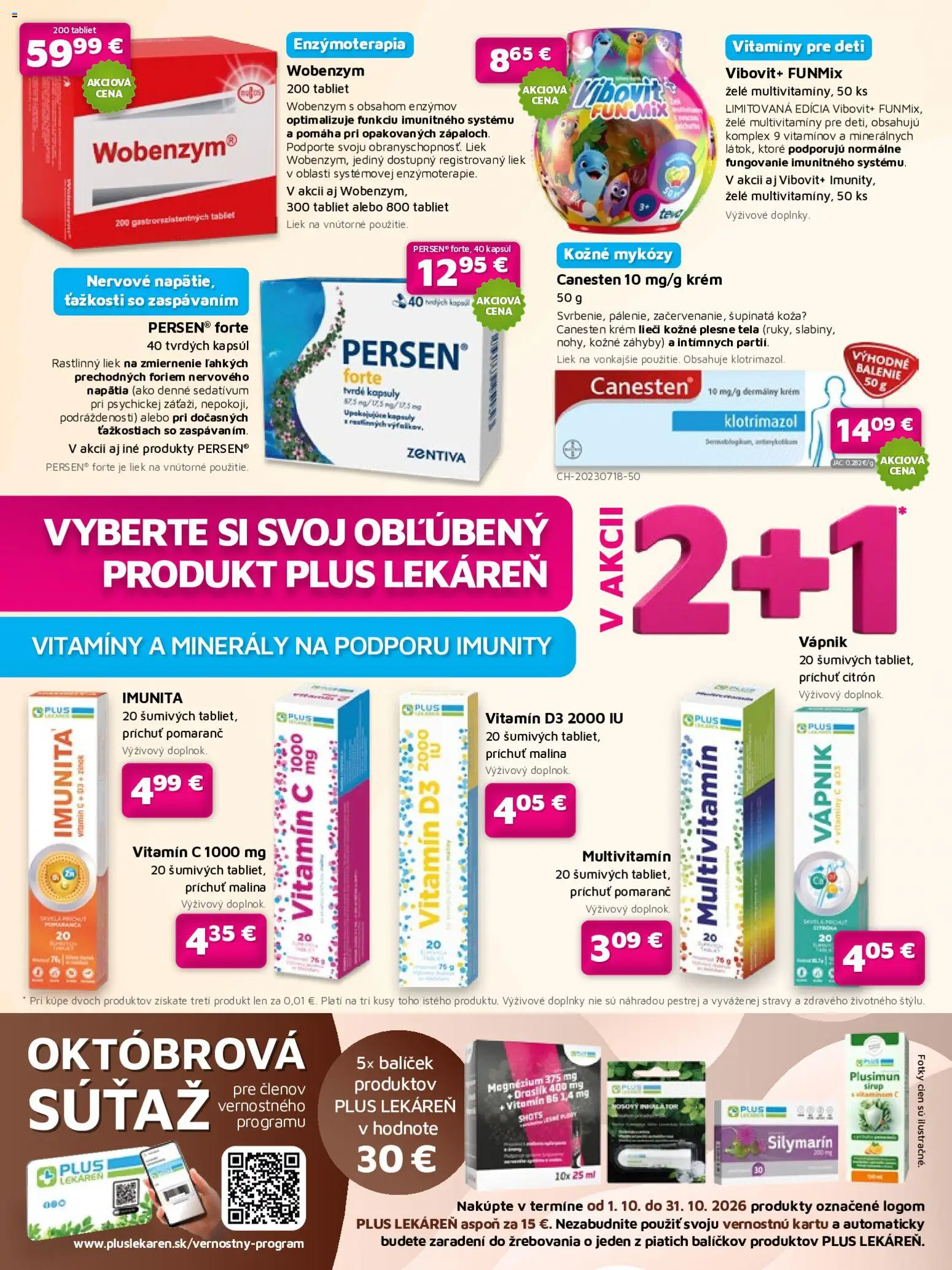 Nové Plus lekáreň akcie – leták je platný od 01.10.2026 | Strana: 8