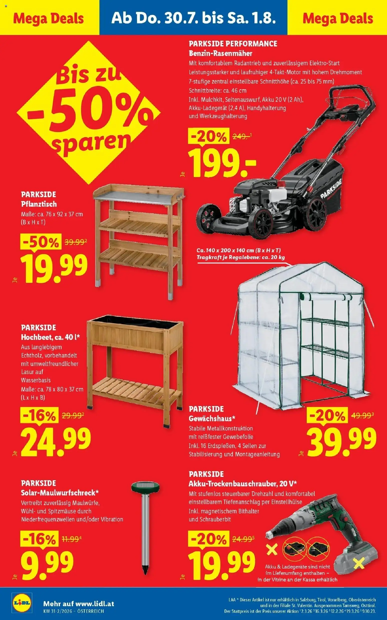 Lidl Flugblatt - Jenbach, Eferding, Dornbirn gültig ab 30.07.2026 | Seite: 20