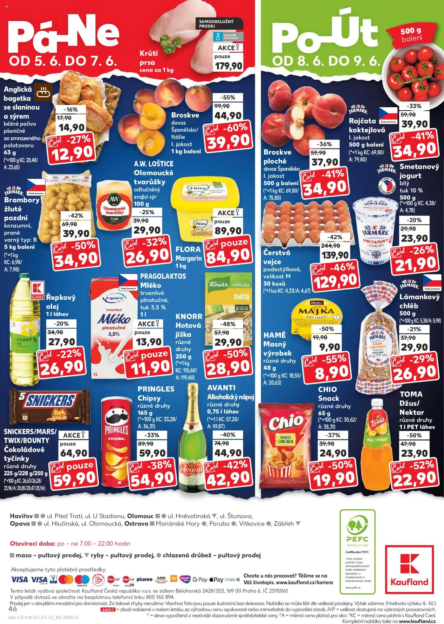 Kaufland leták - Ostrava od 03.06.2026 | Strana: 46 | Produkty: Olej, Knorr, Flora, Láhev