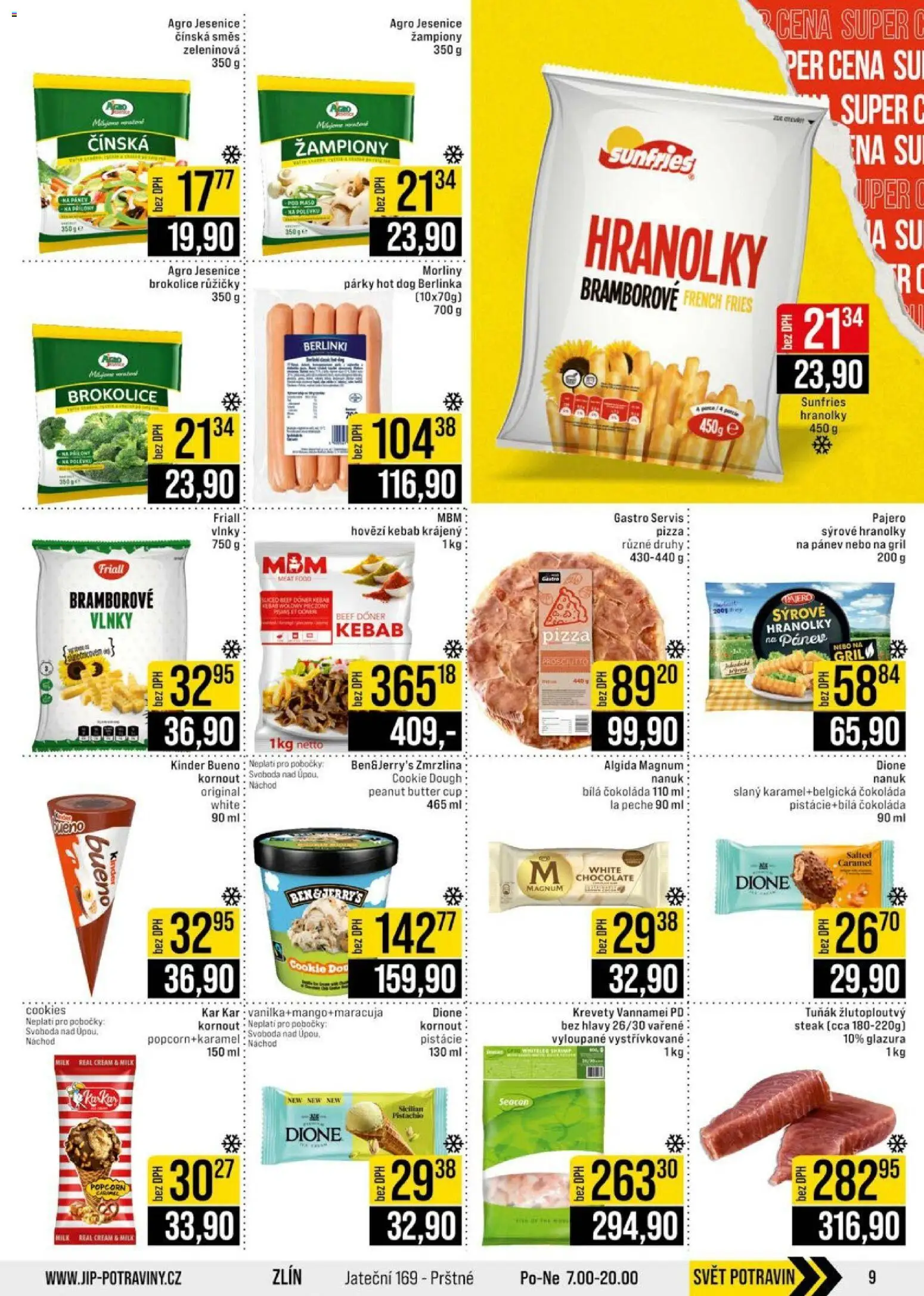 Jip leták - Cash & Carry od 15.07.2026 | Strana: 9 | Produkty: Nanuk, Tuňák, Prosciutto, Popcorn