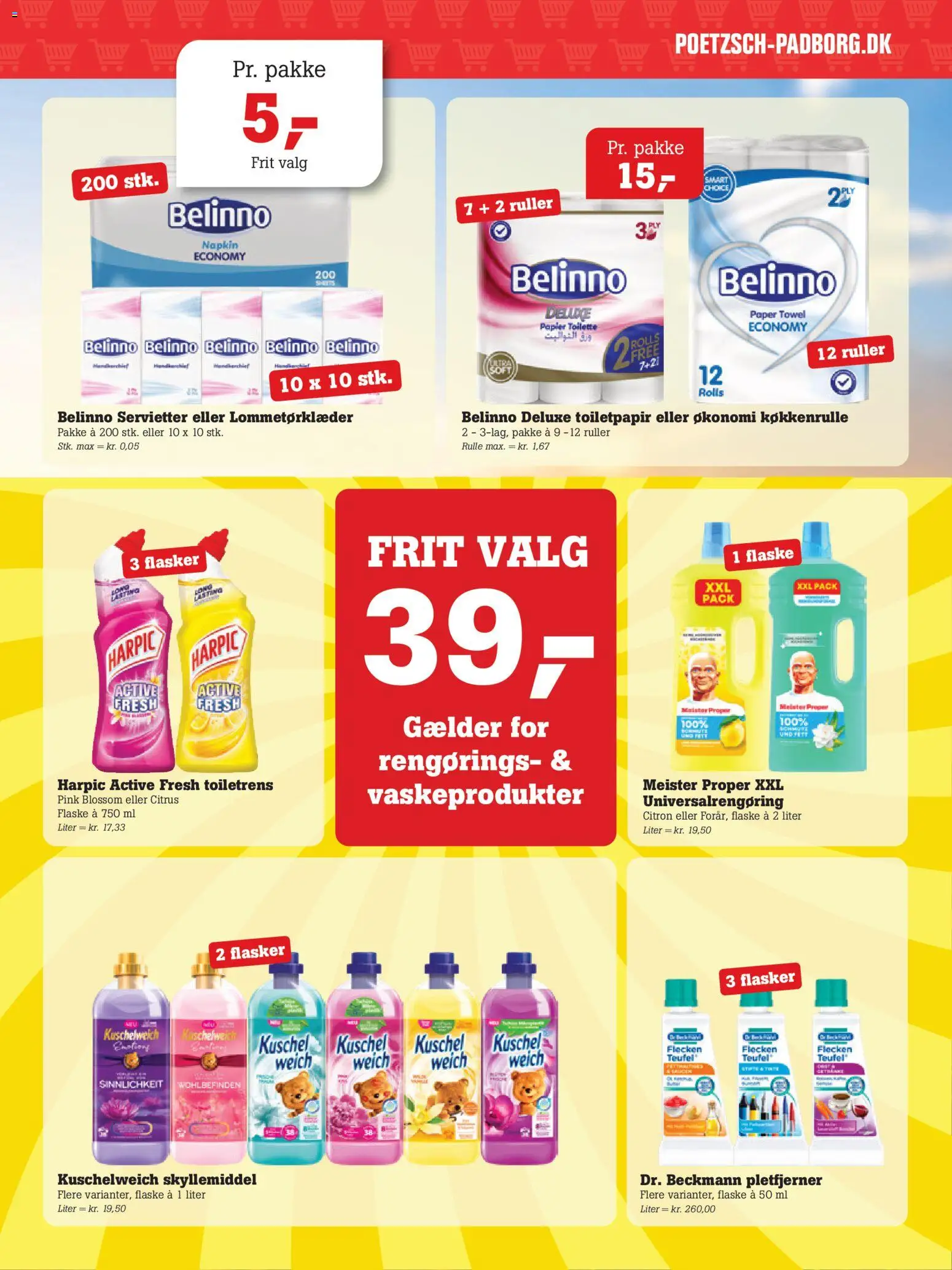 Poetzsch Padborg tilbudsavis – gyldig fra 30/07/2026 | Side: 47 | Produkter: Skyllemiddel, Pletfjerner, Mus