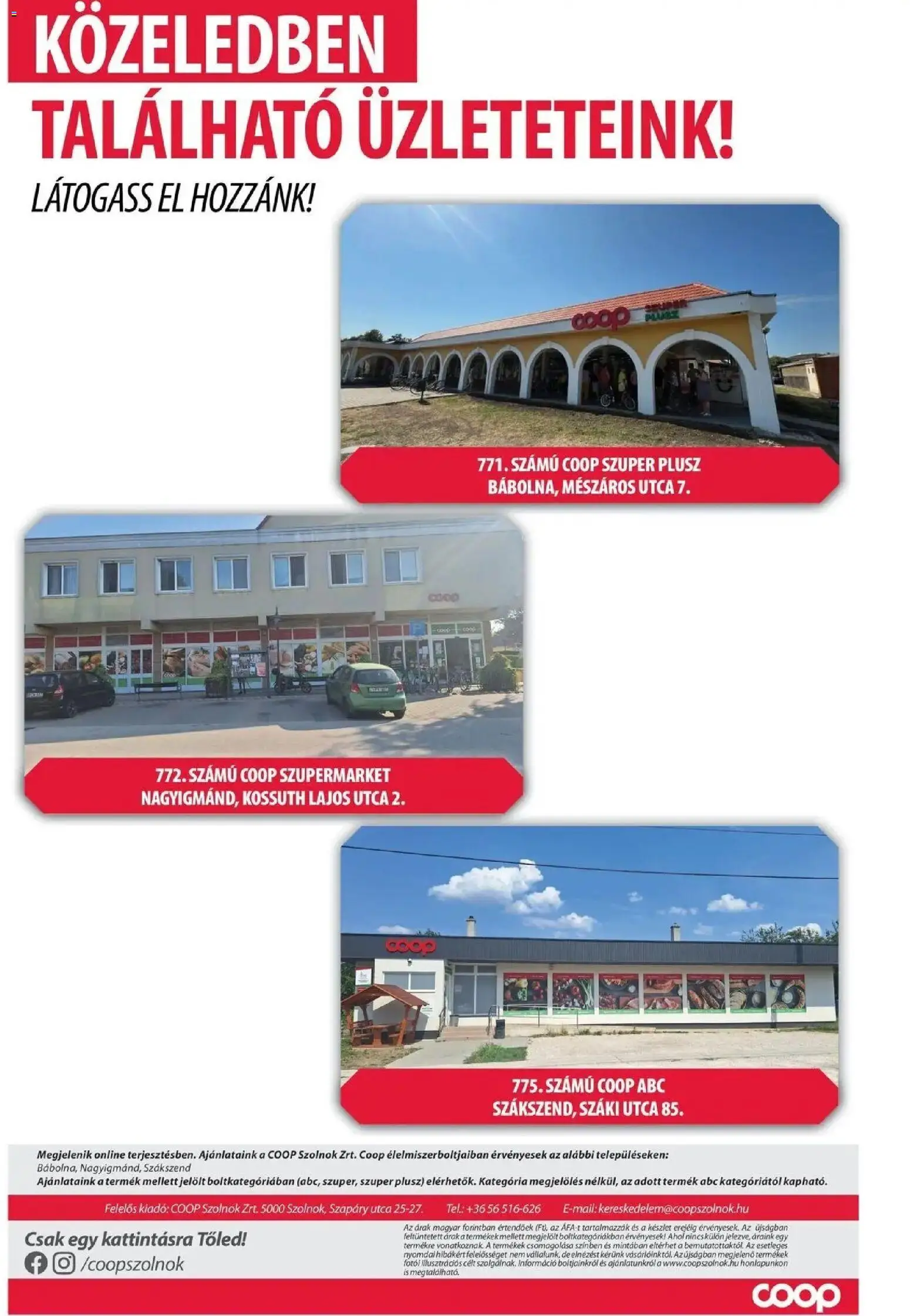 COOP Szolnok akciós újság Szákszend - 2026.08.27. -tól/töl > akció, lapozható szórólap 🛍️ | Oldal: 7