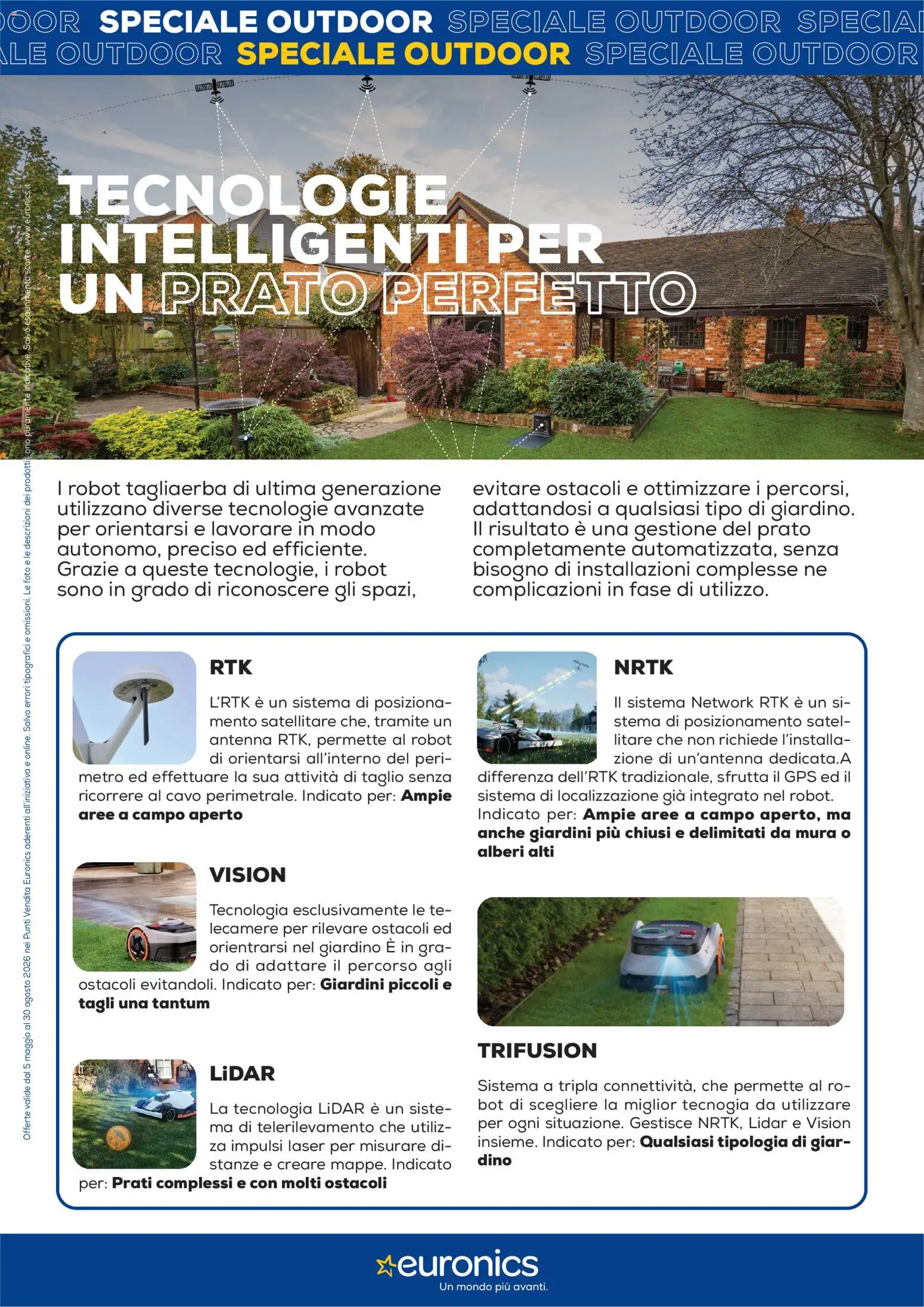 Volantino Euronics del 05/05/2026 | Pagina: 3 | Prodotti: Tè, Cavo, Satellitare, Robot