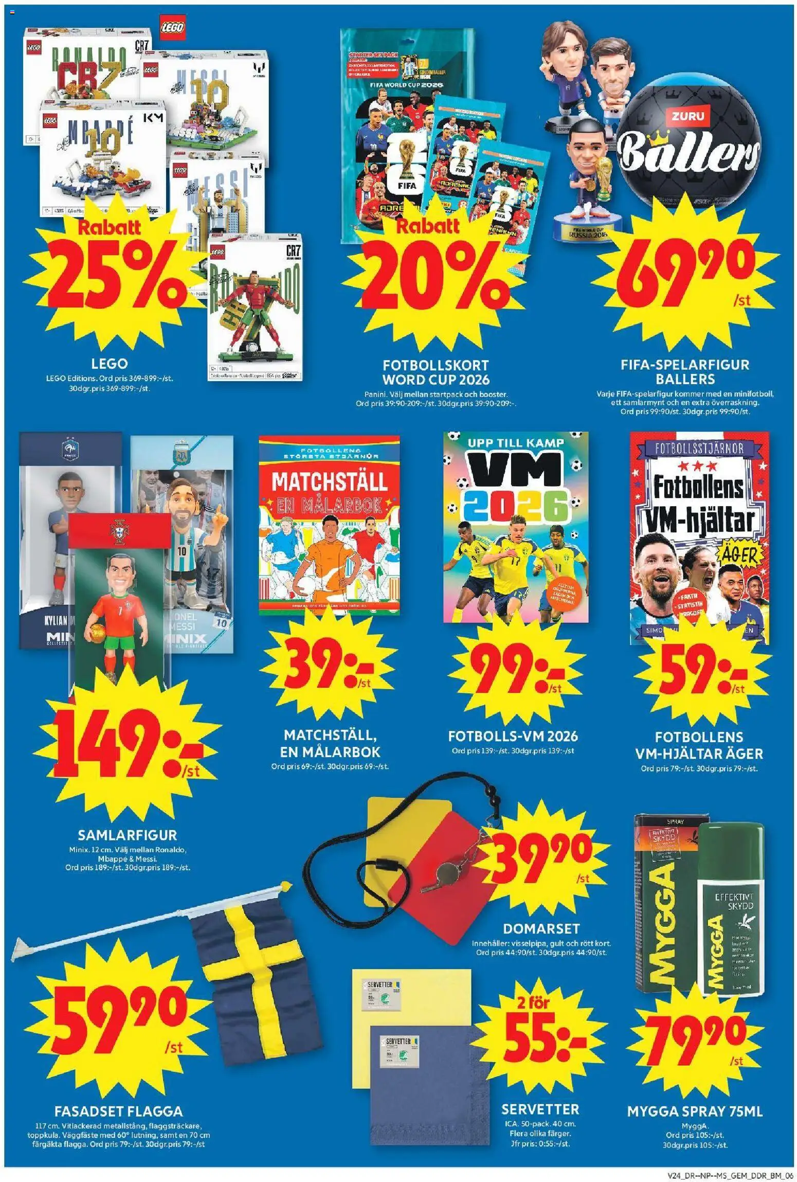 ICA Maxi reklamblad aktuell från 08.06.2026 | Sida: 14 | Produkter: Set, Servetter