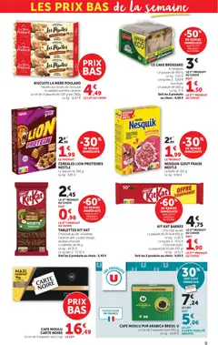 bi1 - Prévisualisation de bi1 Catalogue supermarché valide à partir de 30/06/2026 | Page: 9 | Produits: Tablette, Café, Céréales, Biscuits