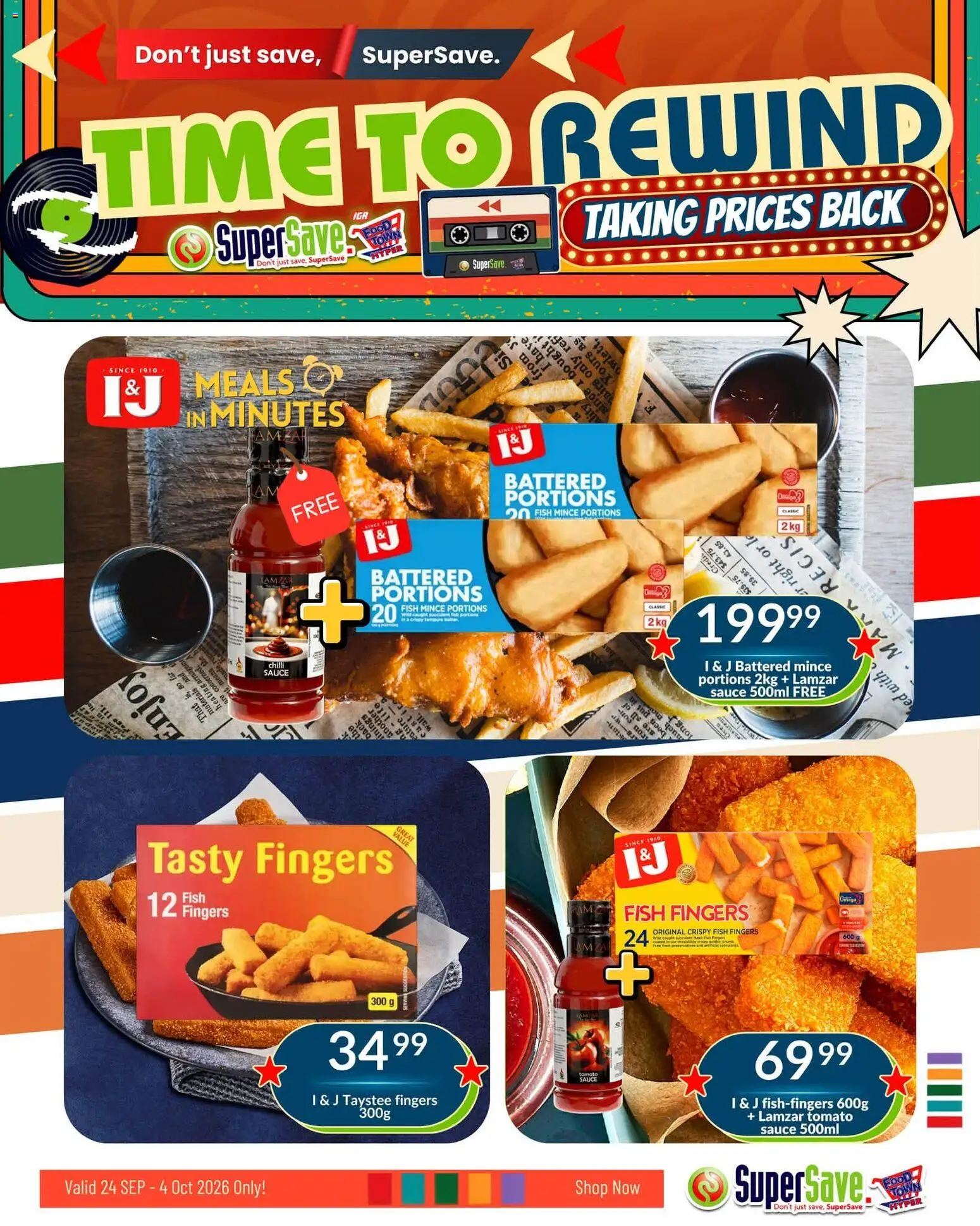 New Super Save catalogue – valid from 24/09/2026 | Page: 36 | Products: Fish, Tomato sauce, Sauce, Chilli