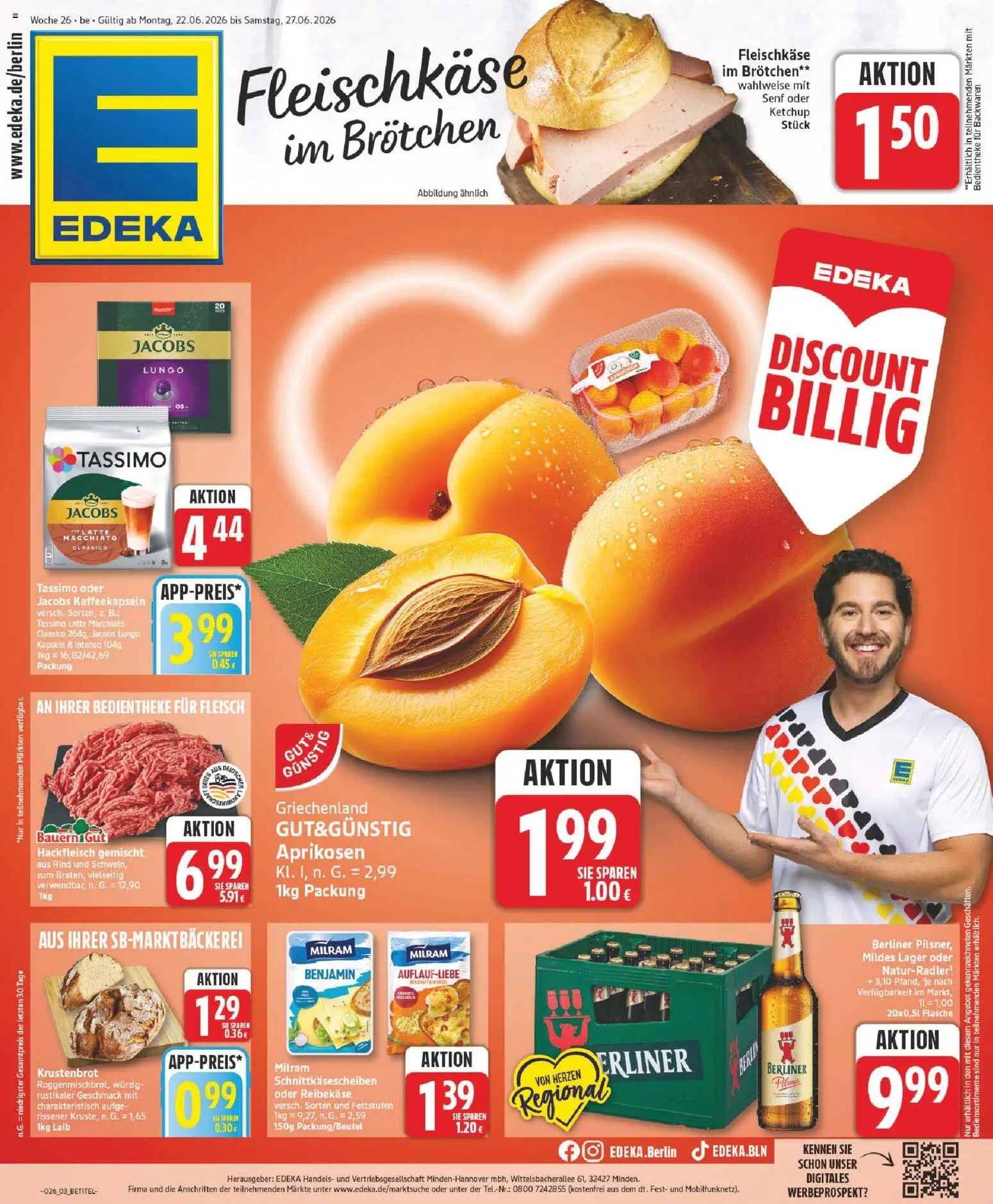 Edeka Prospekt – gültig ab 22.06.2026 | Seite: 3