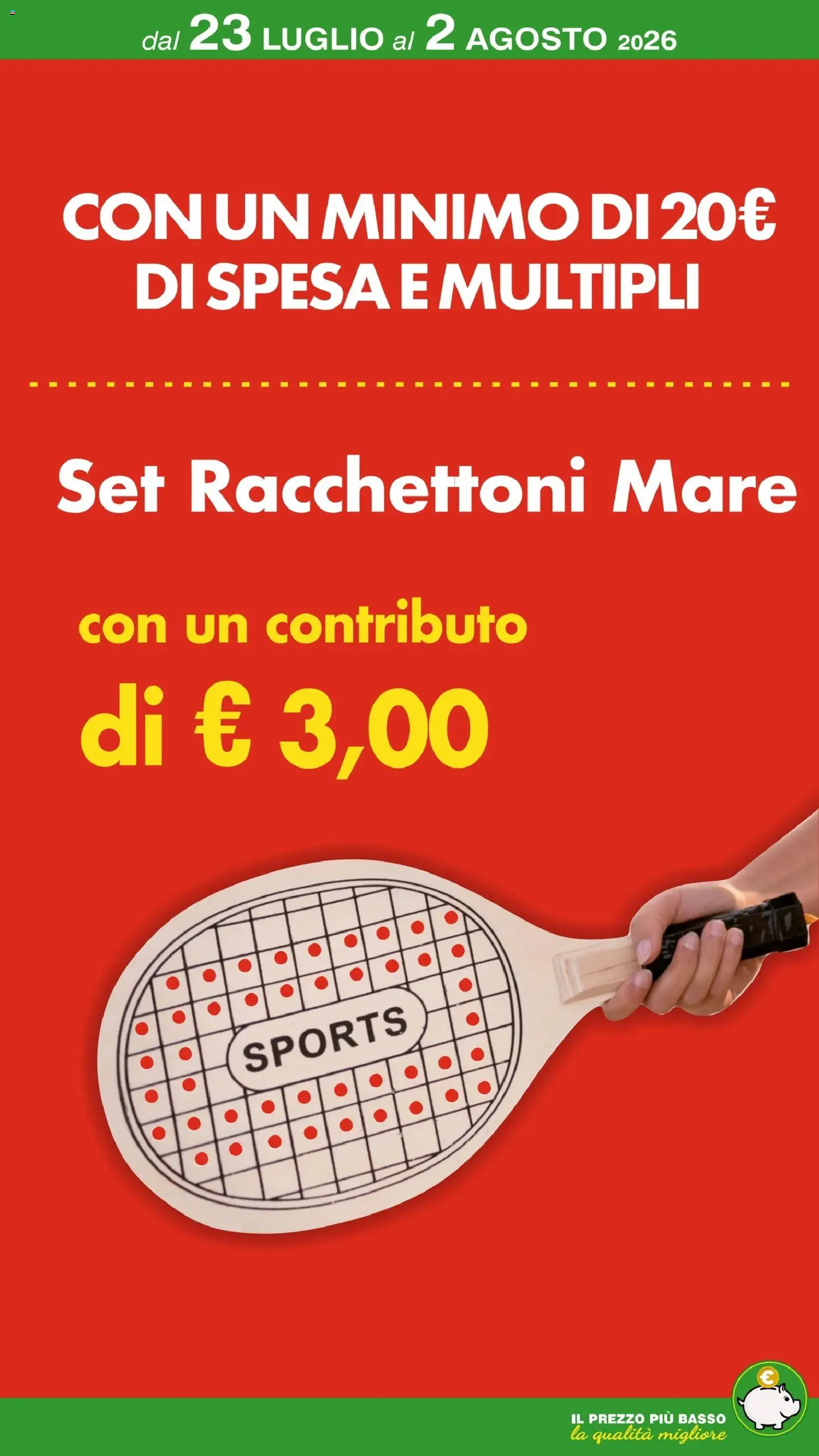 Volantino Primo Prezzo del 23/07/2026 | Pagina: 56