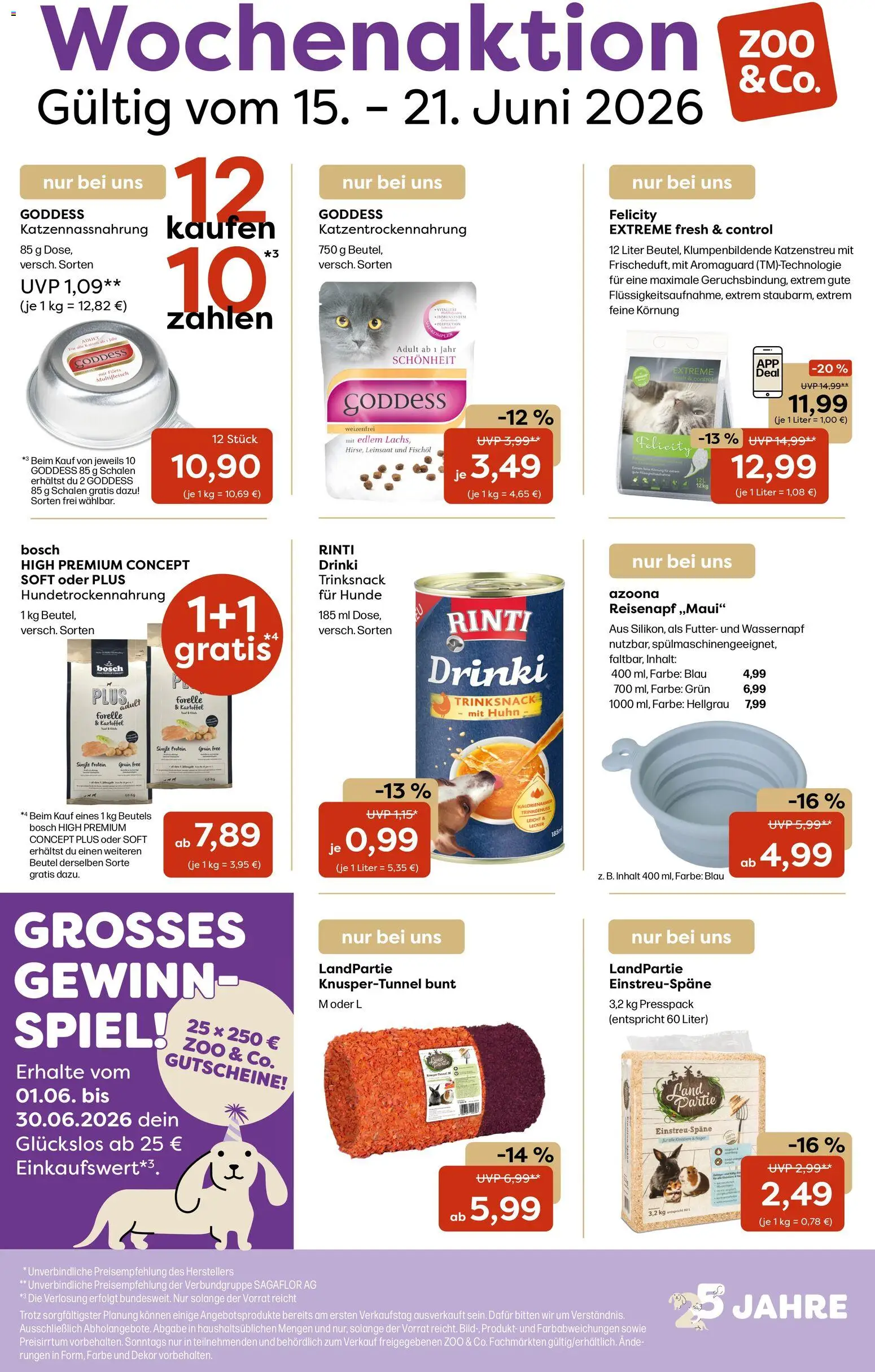 Zoo & co Prospekt – gültig ab 15.06.2026 | Seite: 1 | Produkte: Spiel, Bosch