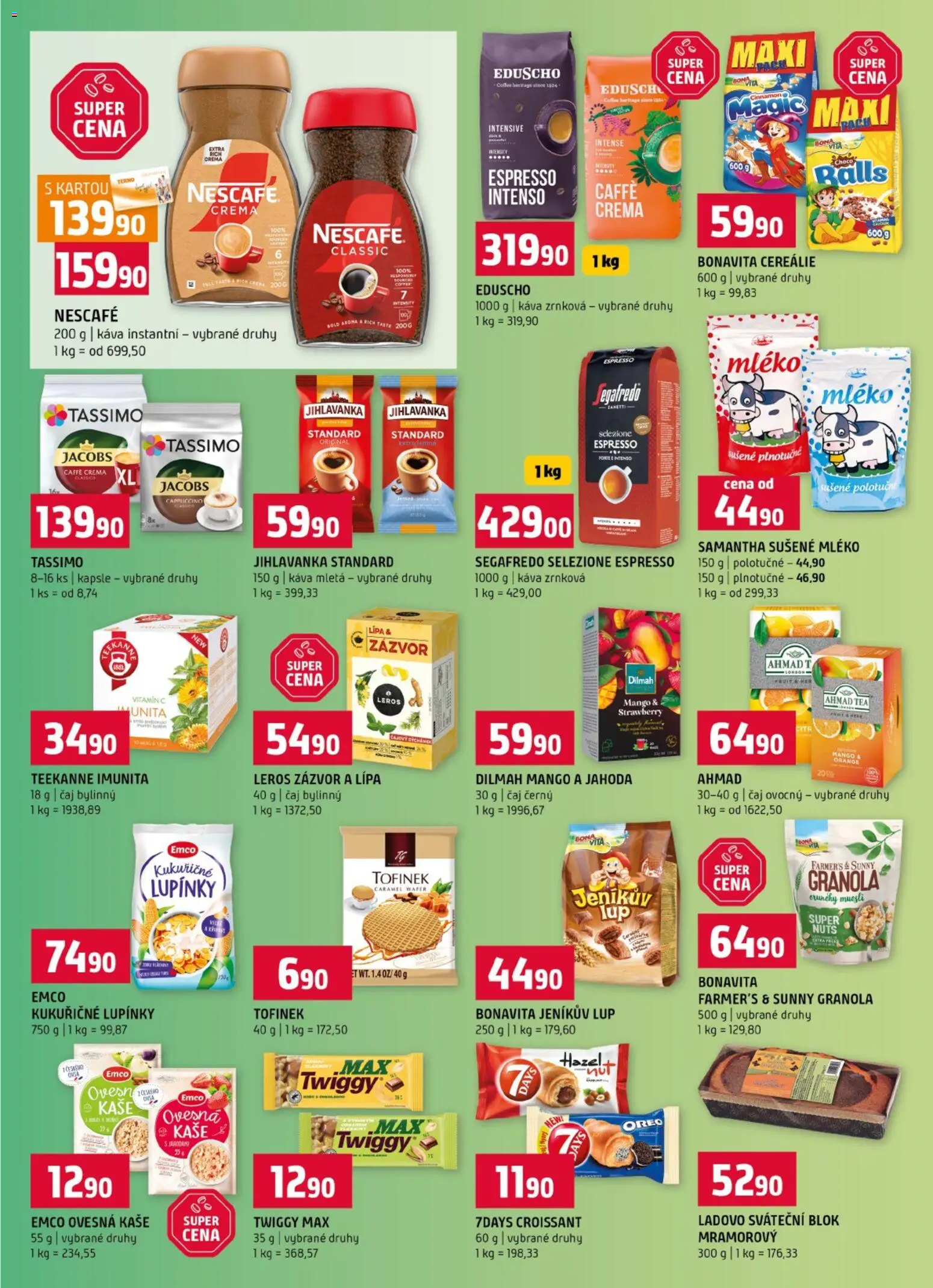 Terno leták od 13.05.2026 | Strana: 9 | Produkty: Káva, Jihlavanka, Nescafé, Zázvor