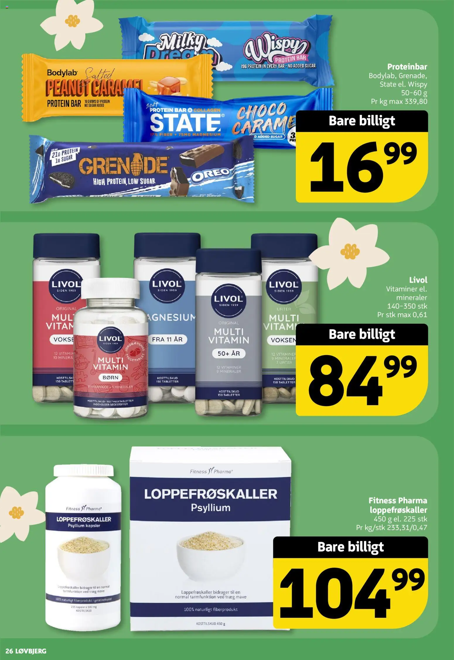 Løvbjerg tilbudsavis – gyldig fra 22.05.2026 | Side: 26 | Produkter: Tablet, Collagen, Oreo