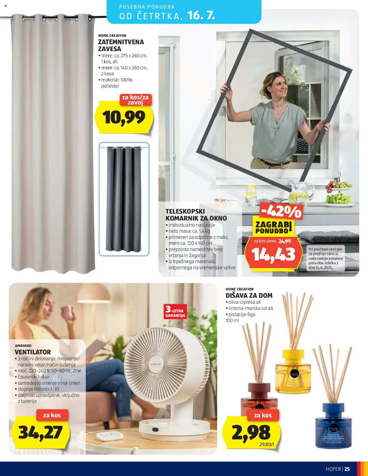 Novi Hofer katalog ponudbe – veljaven od 08.07.2026 | Stran: 25