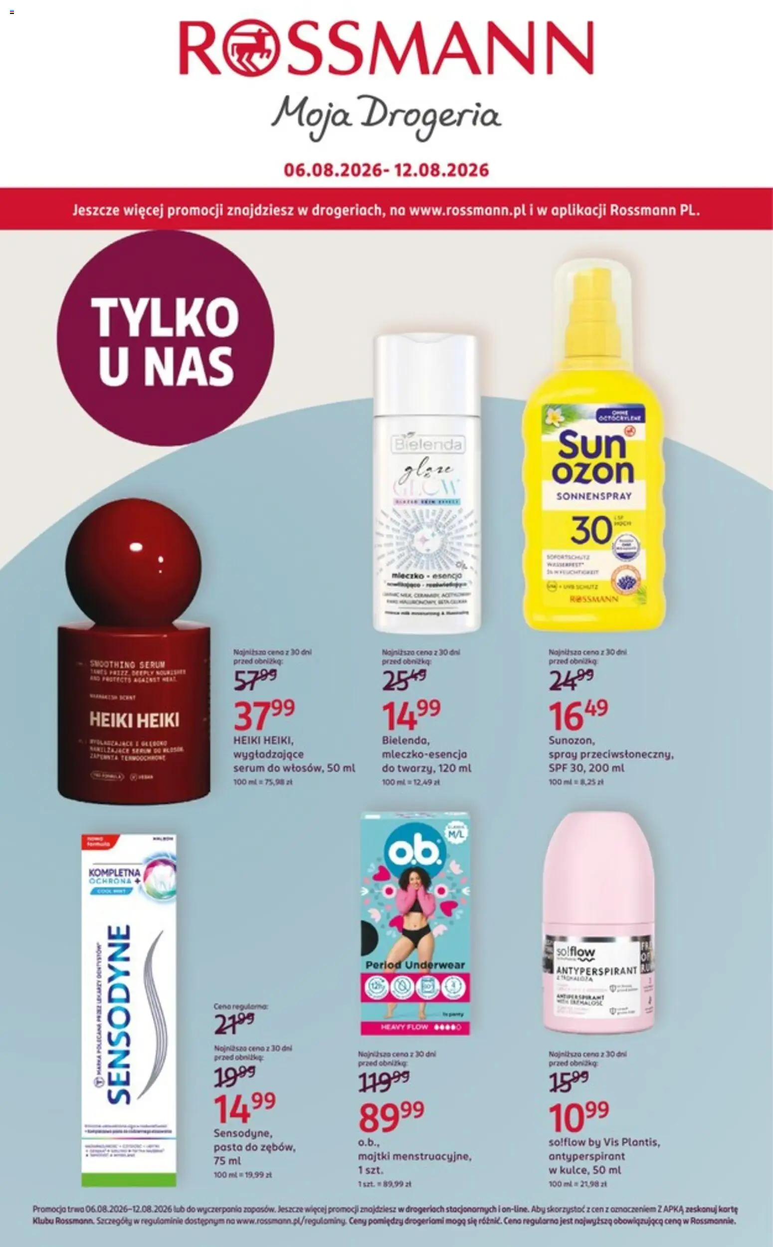 Rossmann gazetka od 06.08.2026 | Strona: 1
