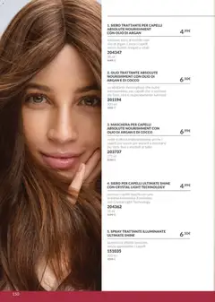 Anteprima del volantino Avon catalogo - campagna 10/2026 valido a partire dal 01/10/2026 | Pagina: 150 | Prodotti: Illuminante, Maschera per capelli, Olio, Specchio