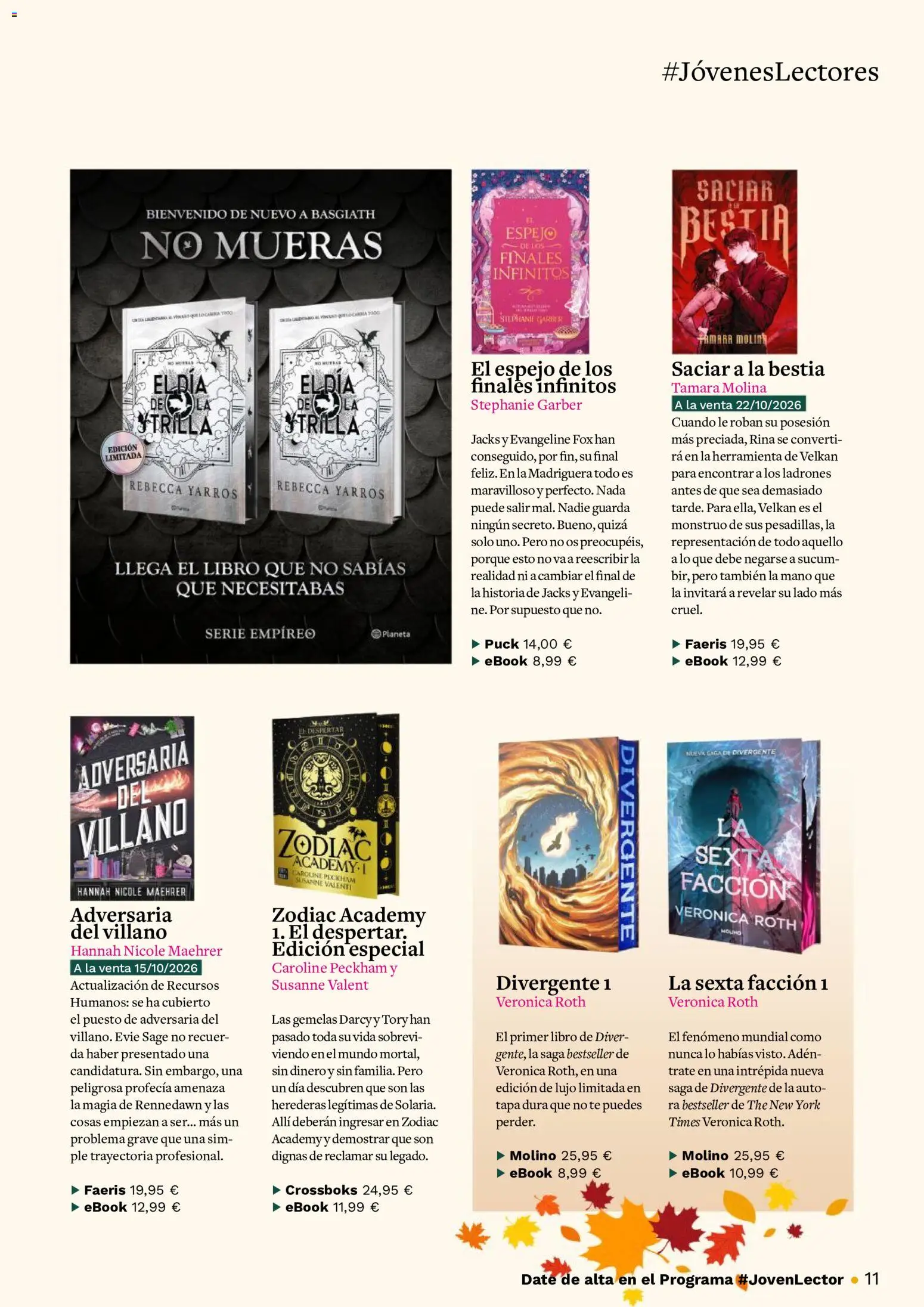 Casa del libro folleto │ válido desde el 16/10/2026 | Página: 11 | Productos: Té, Espejo