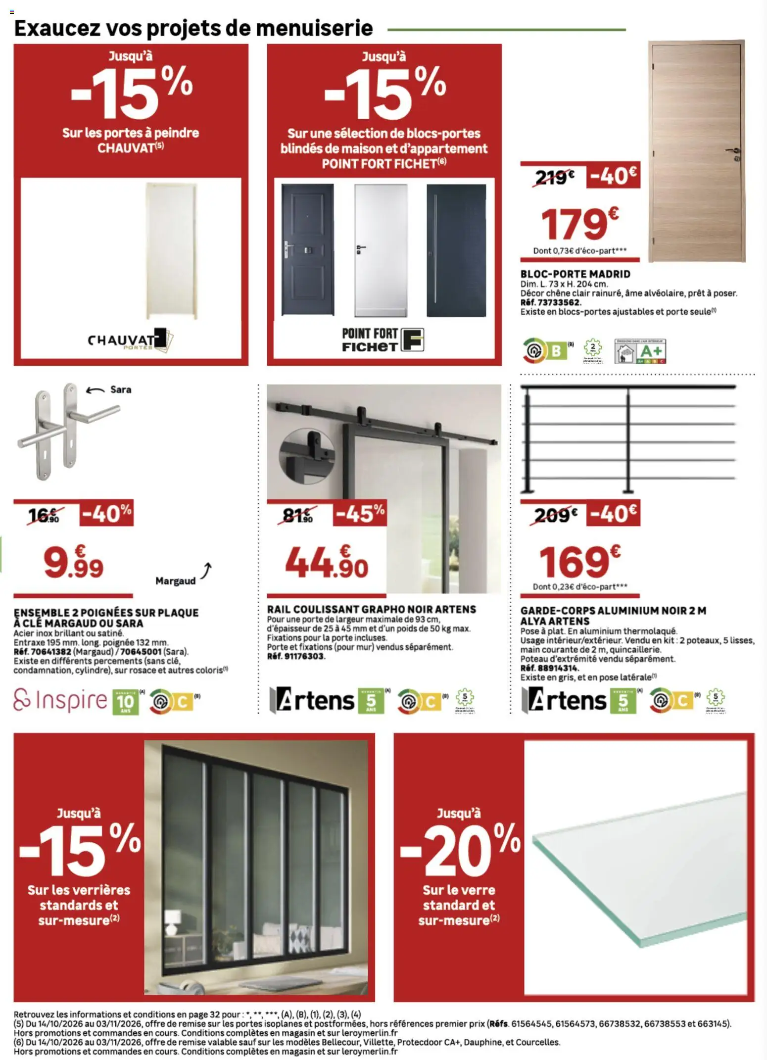 {H1} | Page: 24 | Produits: Poids, Porte, Poignées, Portes