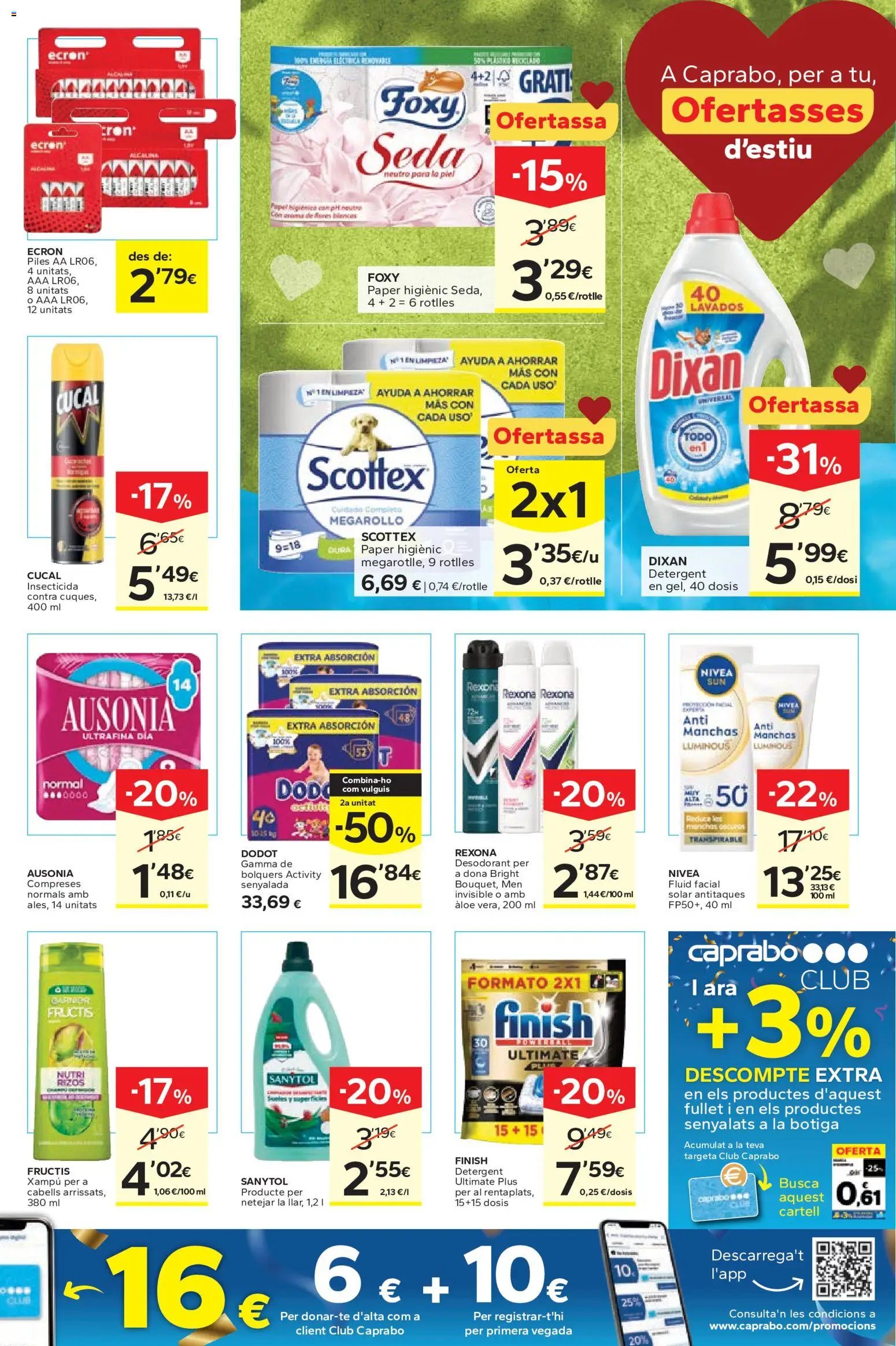 Caprabo Ofertasses d'estiu │ válido desde el 11.06.2026 | Página: 15