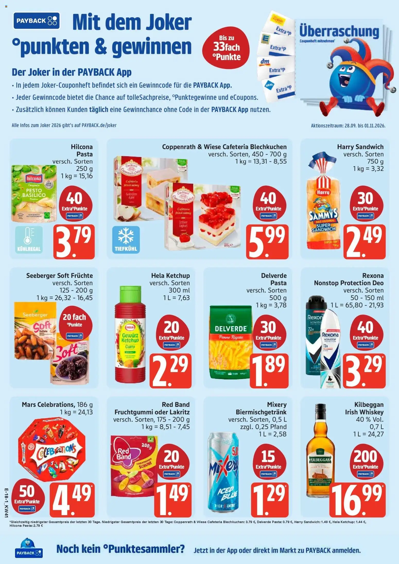 E center Prospekt Hamburg (ab 05.10.2026) zum Blättern | Seite: 24 | Produkte: Mixer, Energy, Pasta, Whiskey